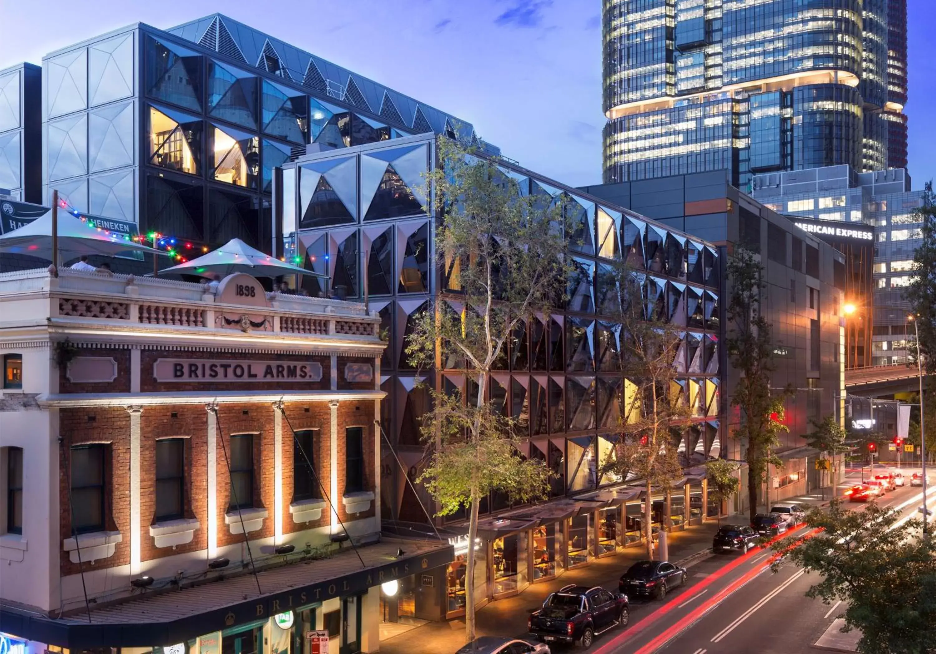 Property building in West Hotel Sydney, Curio Collection by Hilton