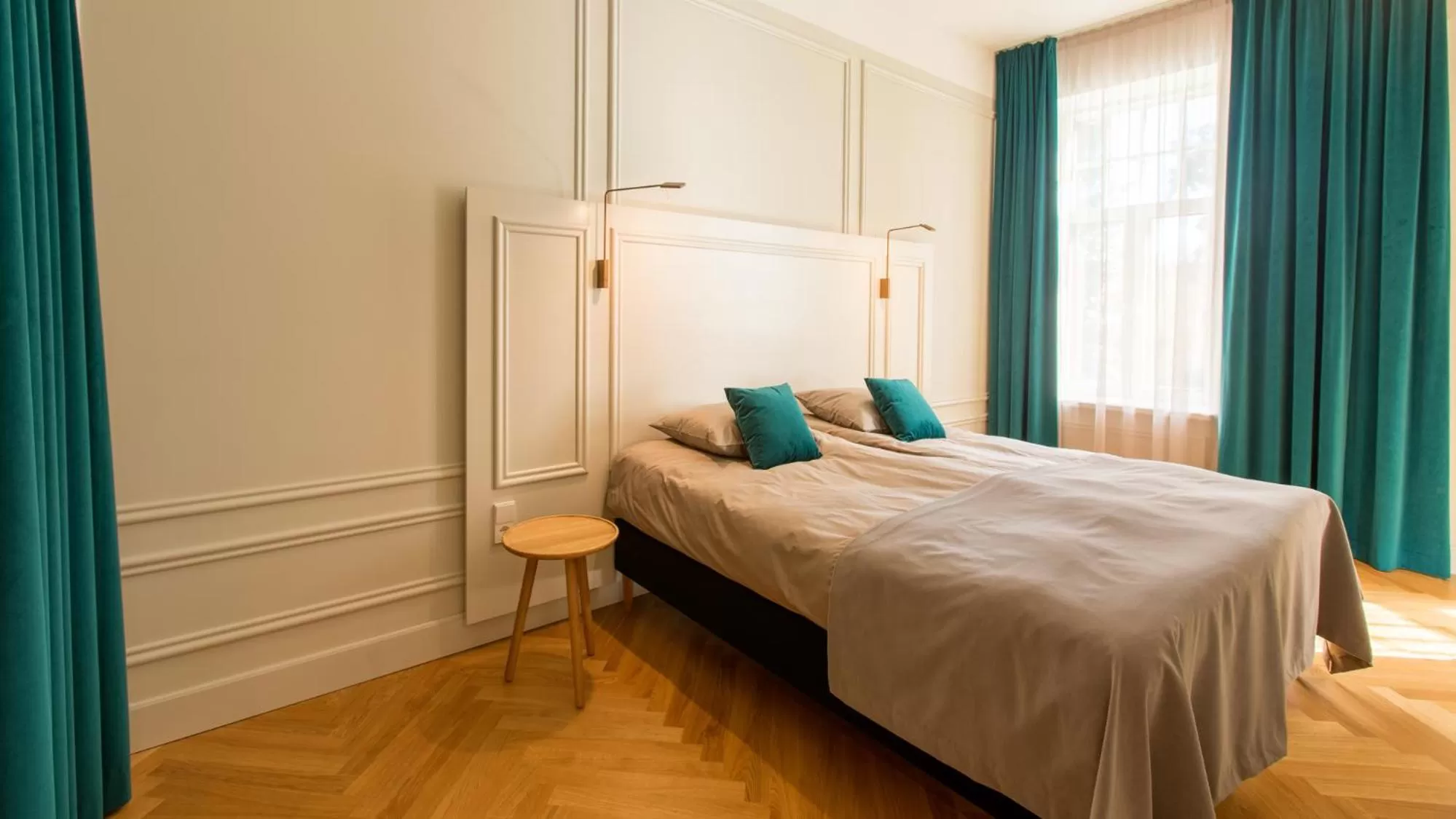 Bedroom, Bed in Park Hotel Viljandi