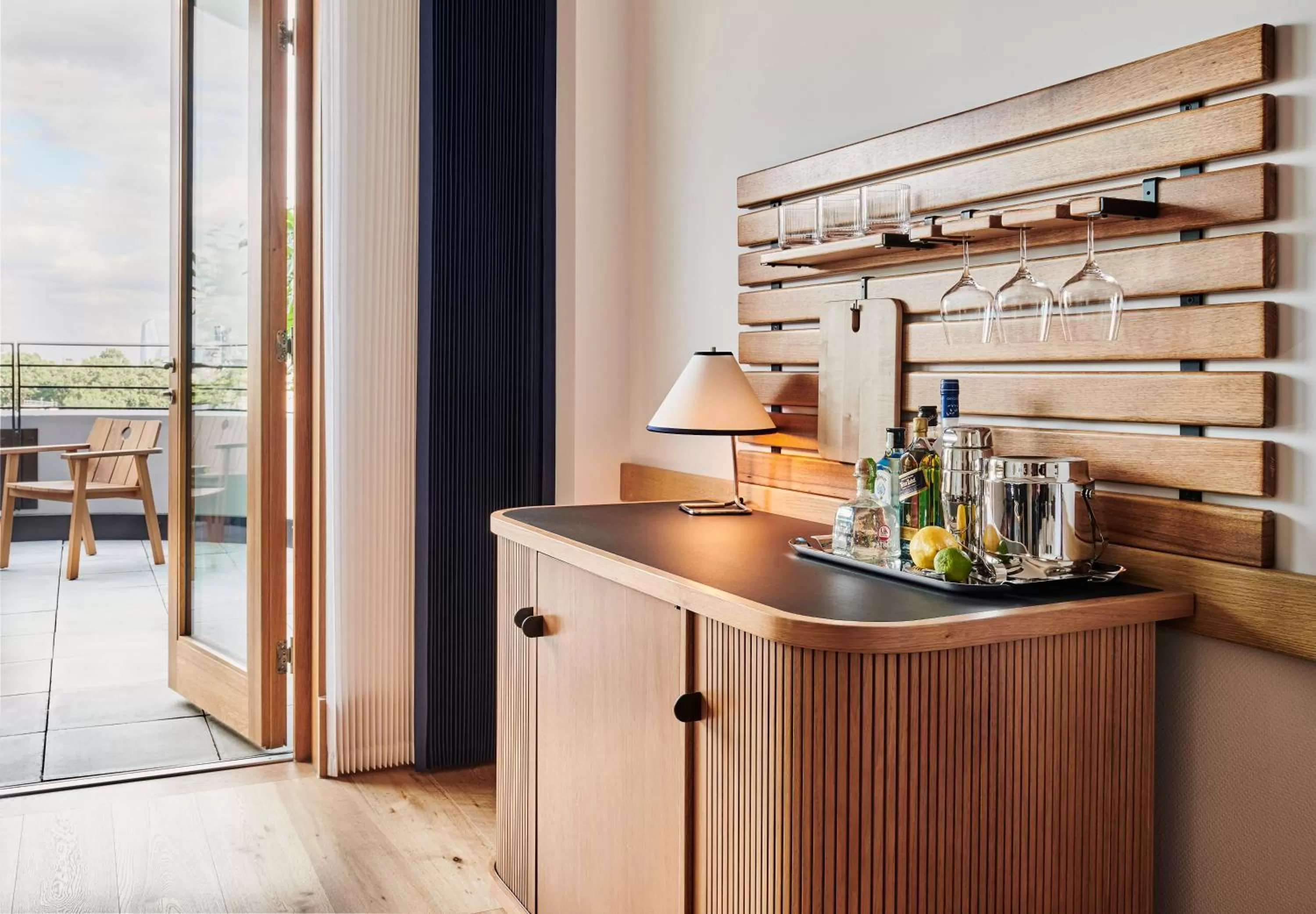 Patio in The Standard London