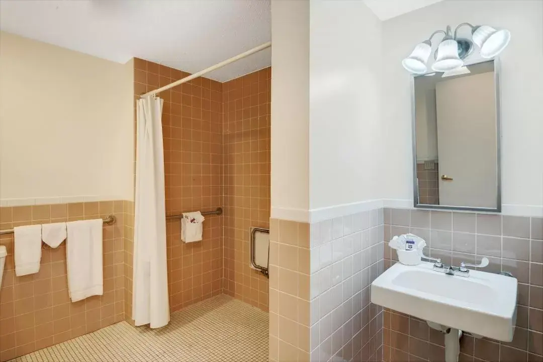 Shower, Bathroom in Knight's Inn Boston/Danvers