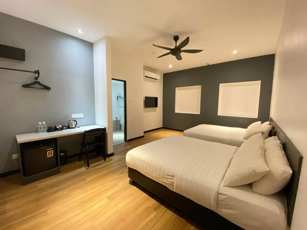 Bed in ARENA Boutique Hotel Kuala Terengganu