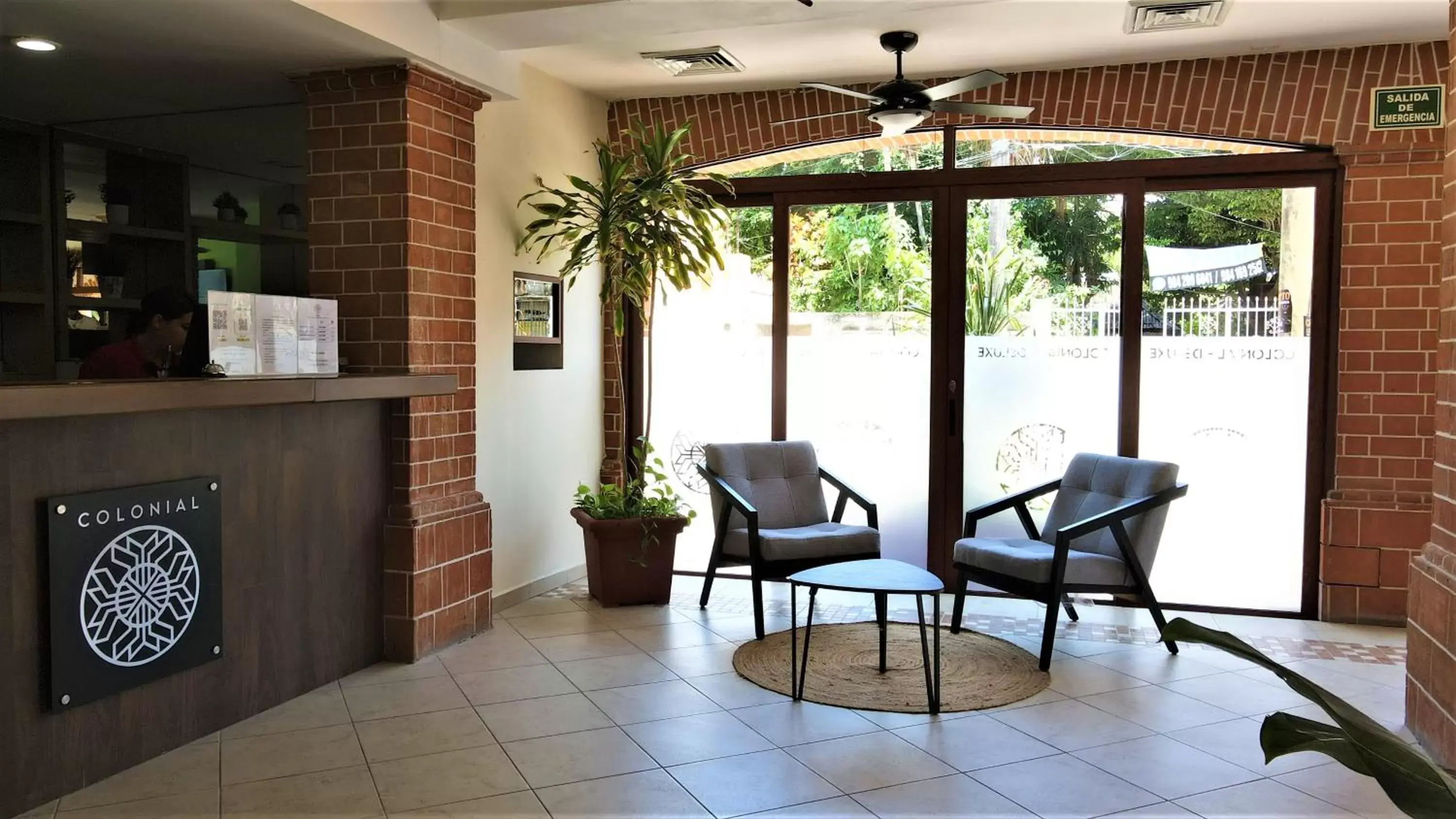 Lobby or reception in Hotel Colonial Playa del Carmen