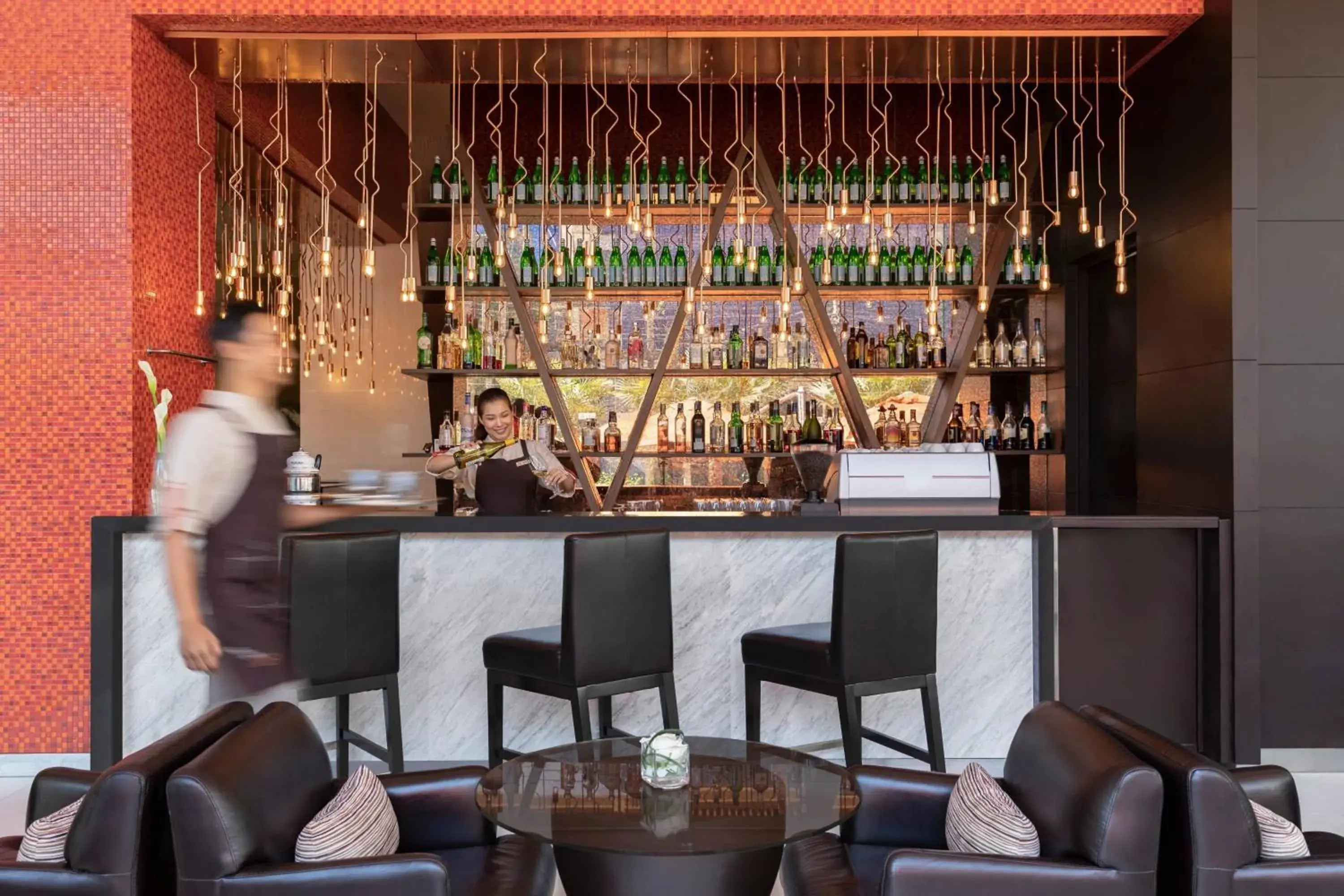 Restaurant/places to eat, Lounge/Bar in Marriott Executive Apartments Sukhumvit Park