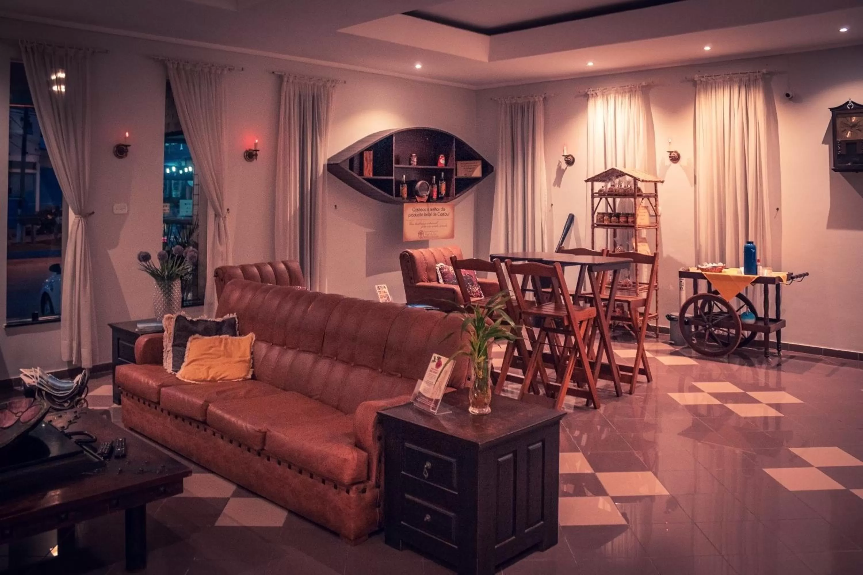 Living room in Hotel Garfo de Ouro