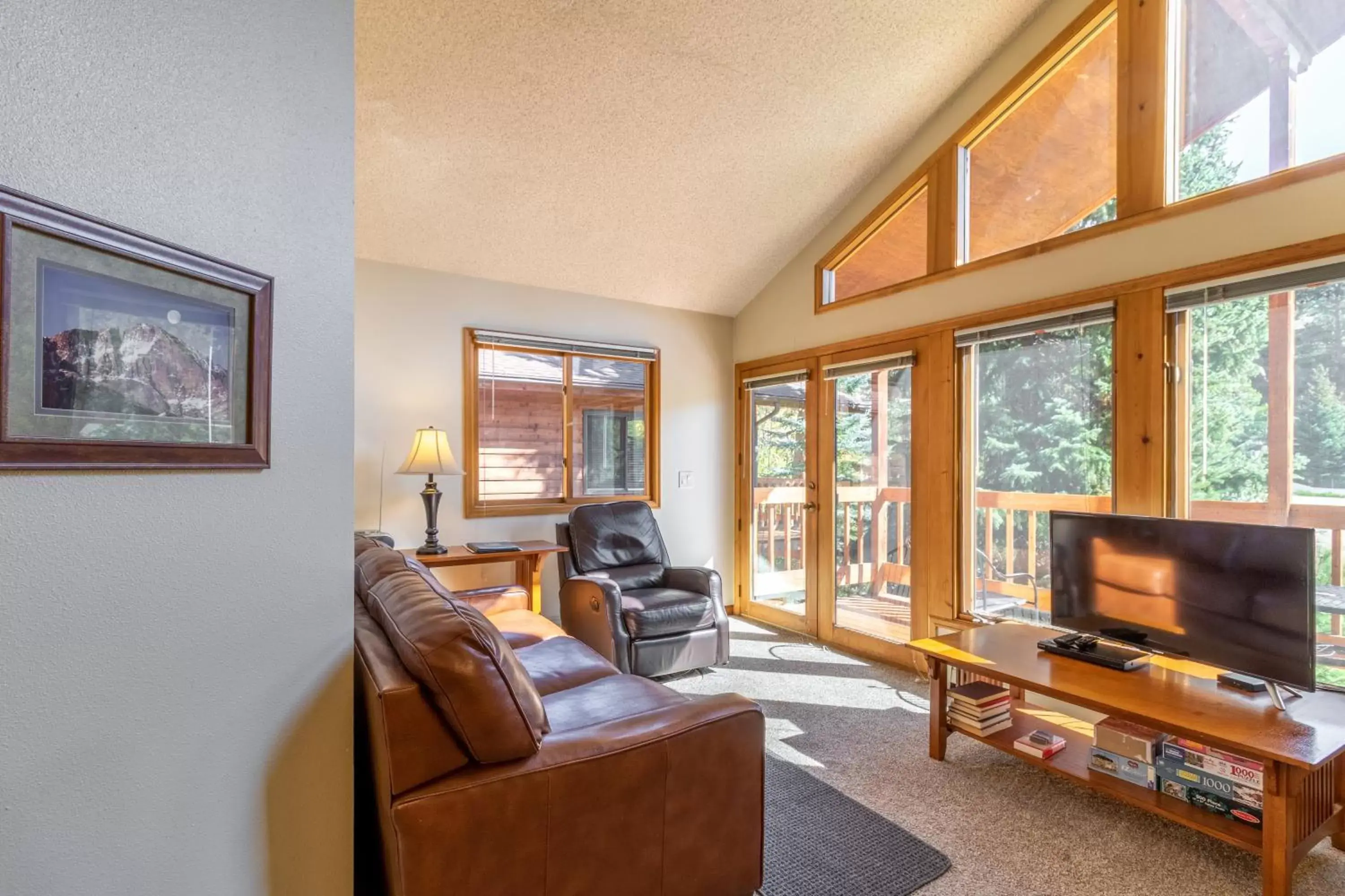 Living room, Seating Area in Woodlands on Fall River