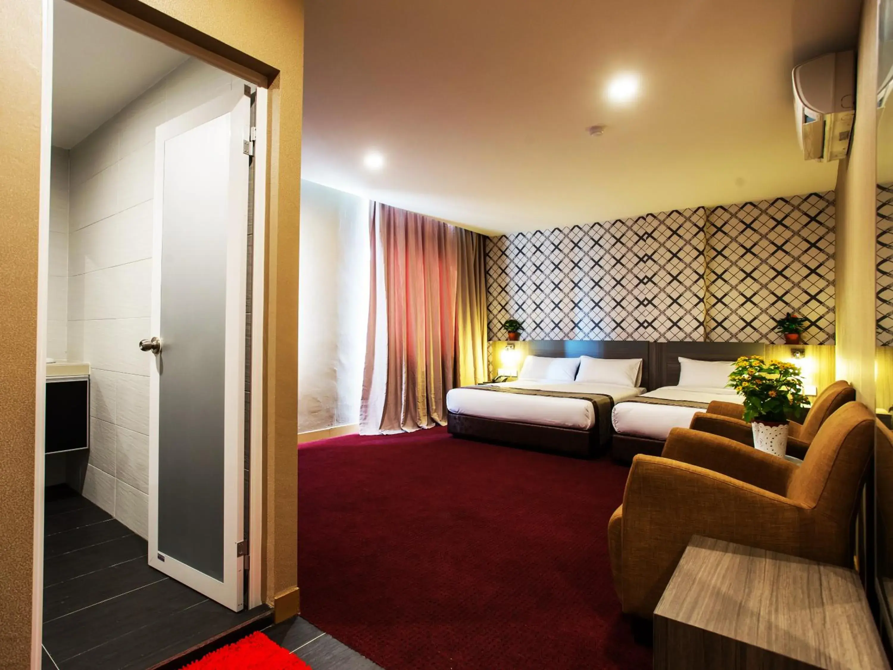 Bedroom, Bed in LS Hotel Bedroom, Bed in LS Hotel