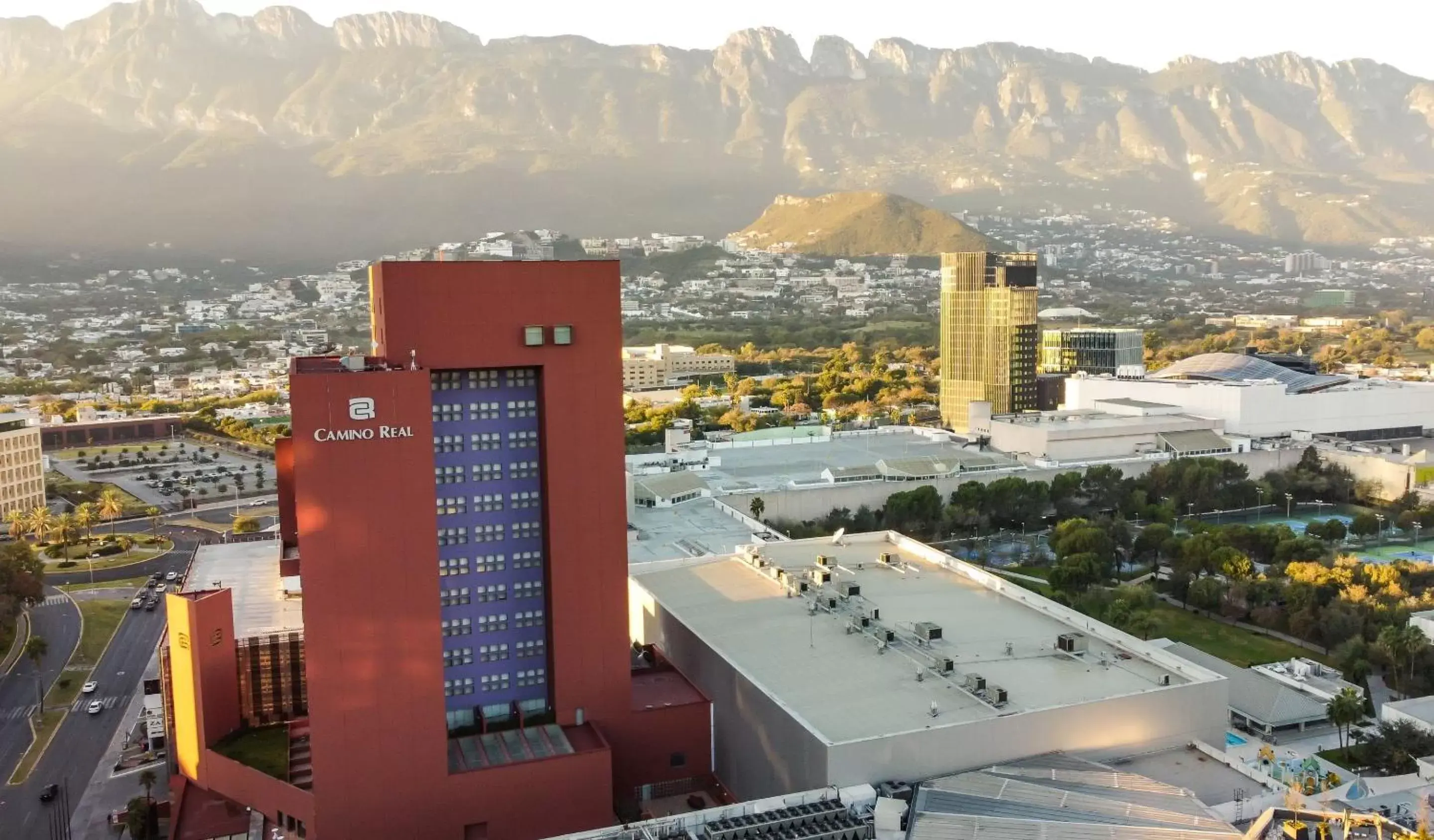 Bird's eye view, Winter in Camino Real Monterrey