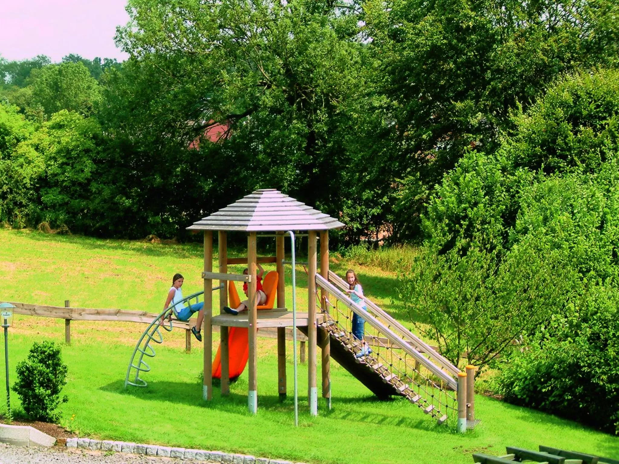 Children play ground in Landhotel Repetal