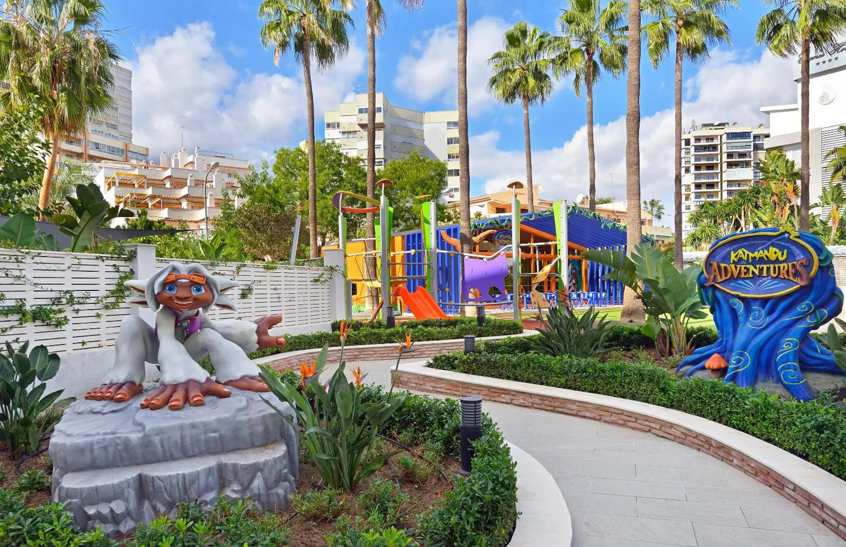 Children play ground in Sol Torremolinos - Don Pedro