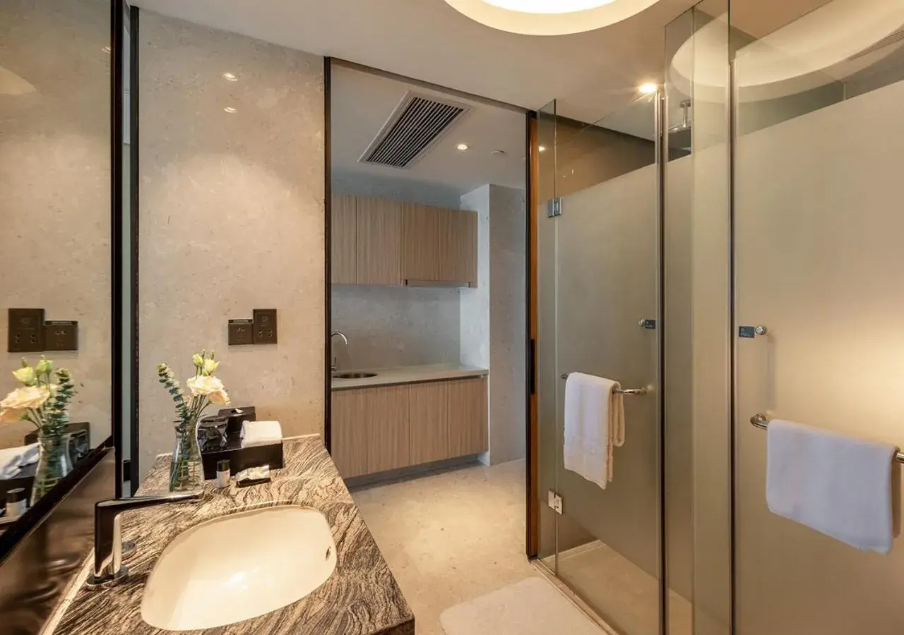 Bathroom in Wyndham Sanya Bay