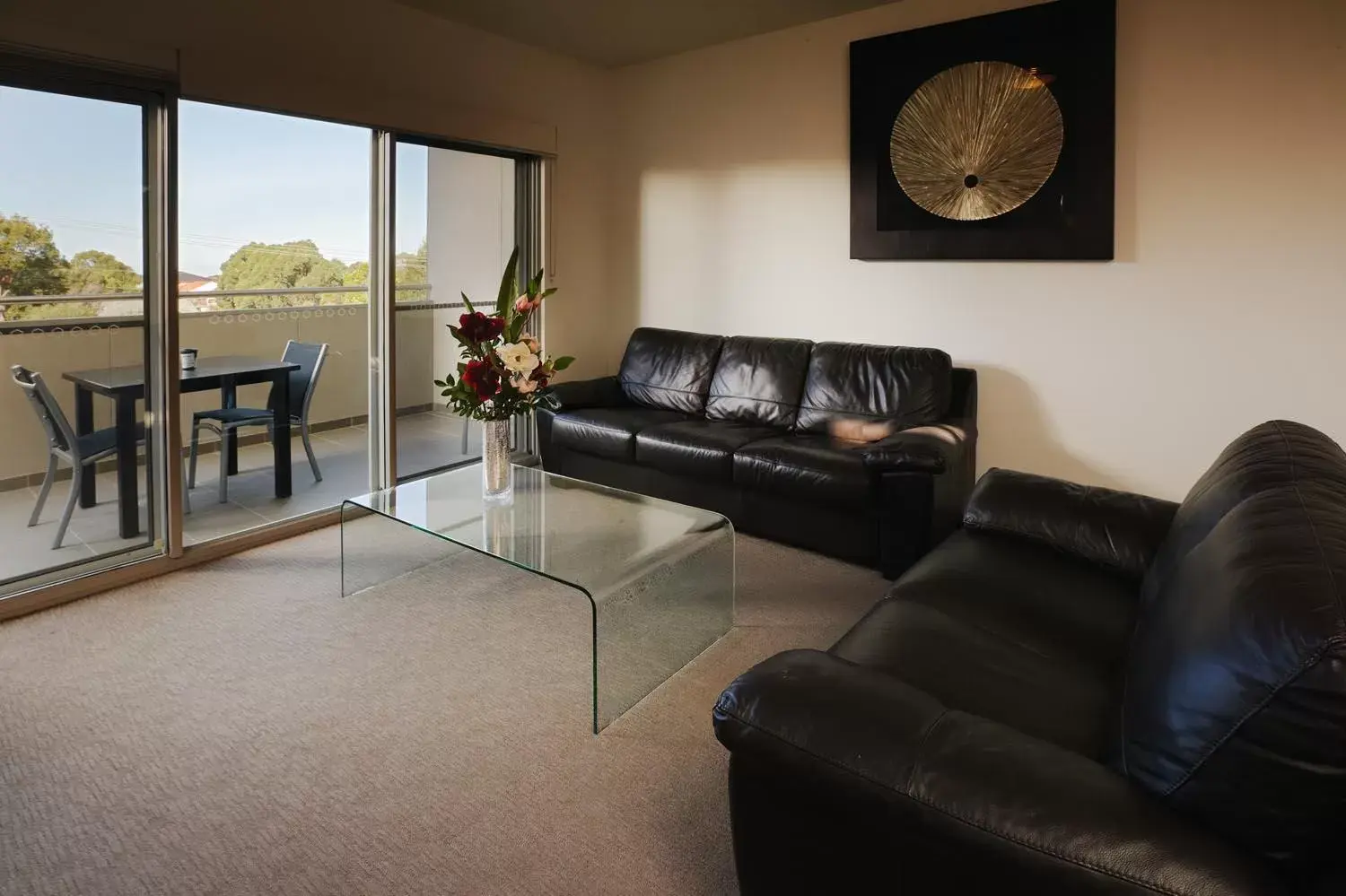 Living room, Seating Area in Charlestown Executive Apartments