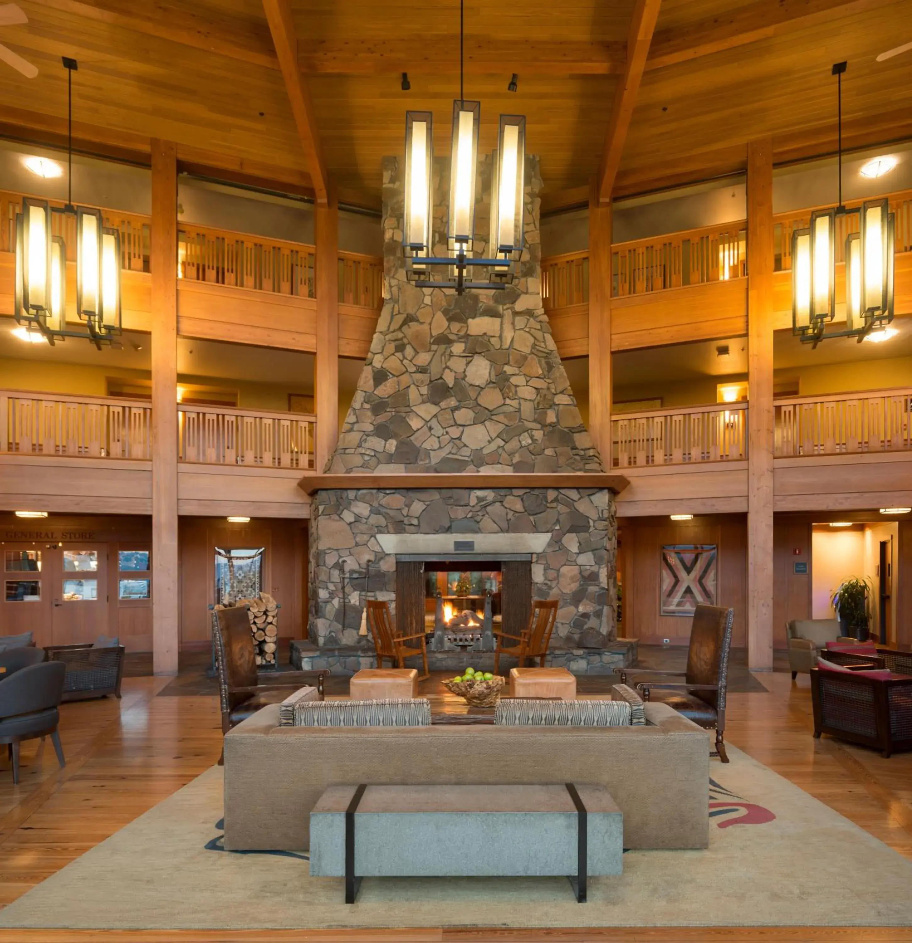 Lobby/Reception in Skamania Lodge