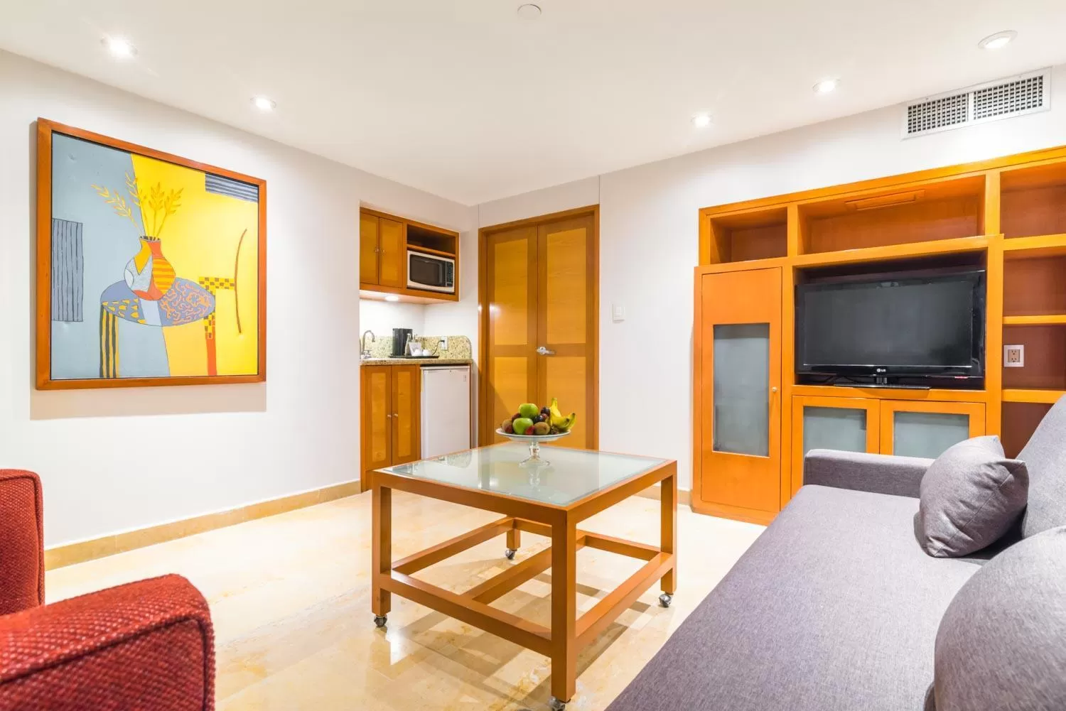 Seating area in Eurostars Zona Rosa Suites