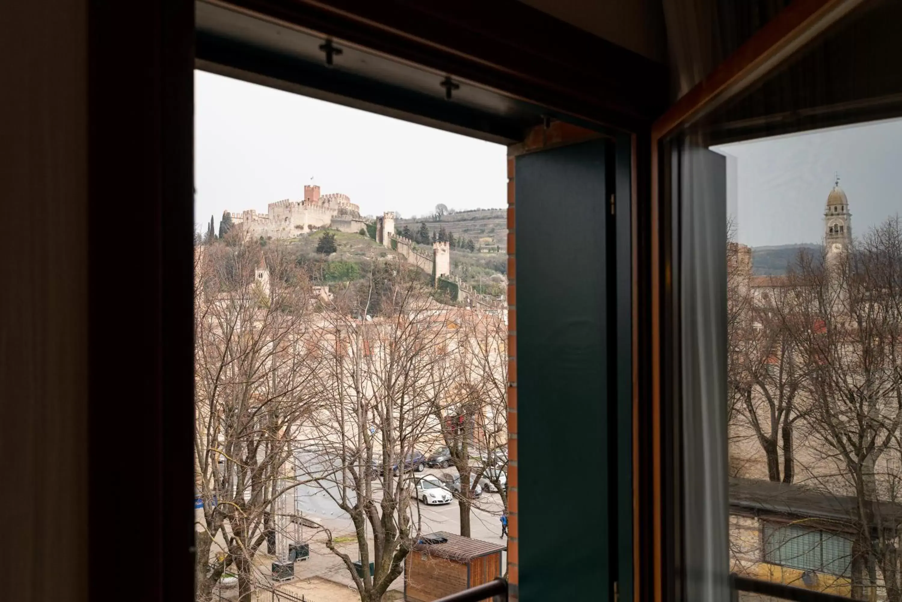 View (from property/room), Winter in Hotel Roxy Plaza