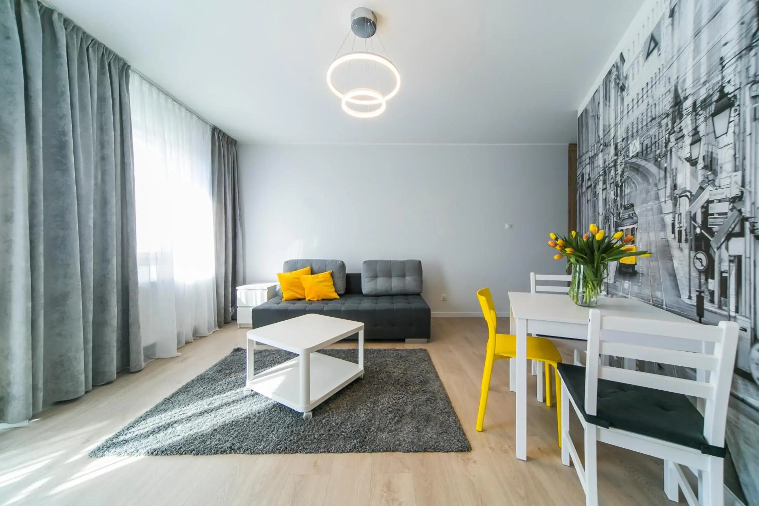 Living room, Seating Area in GRANO APARTMENTS Gdansk Nowa Motlawa SPA & Wellness