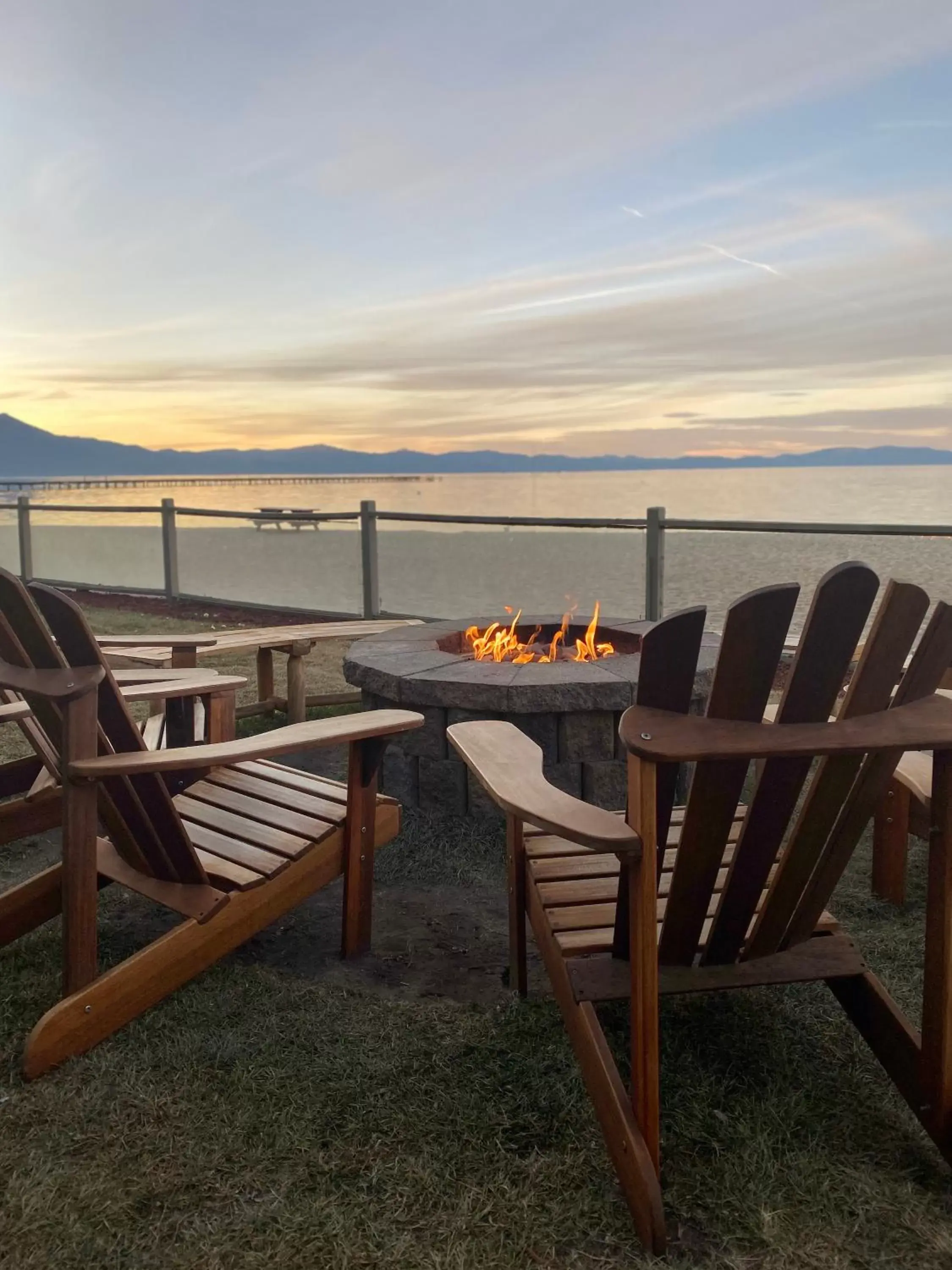 Lake view in Tahoe Lakeshore Lodge & Spa