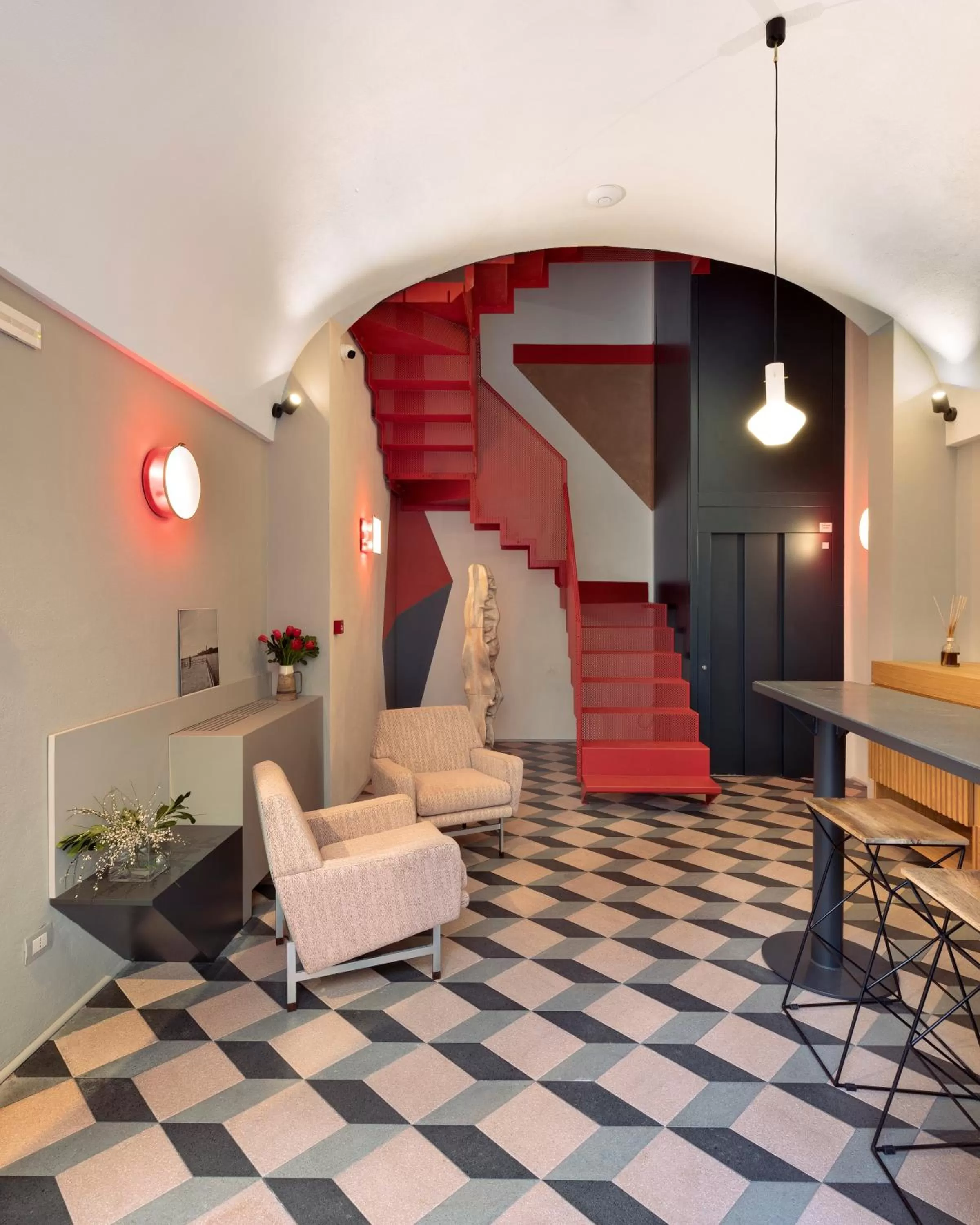 Facade/entrance in Palazzo Calò