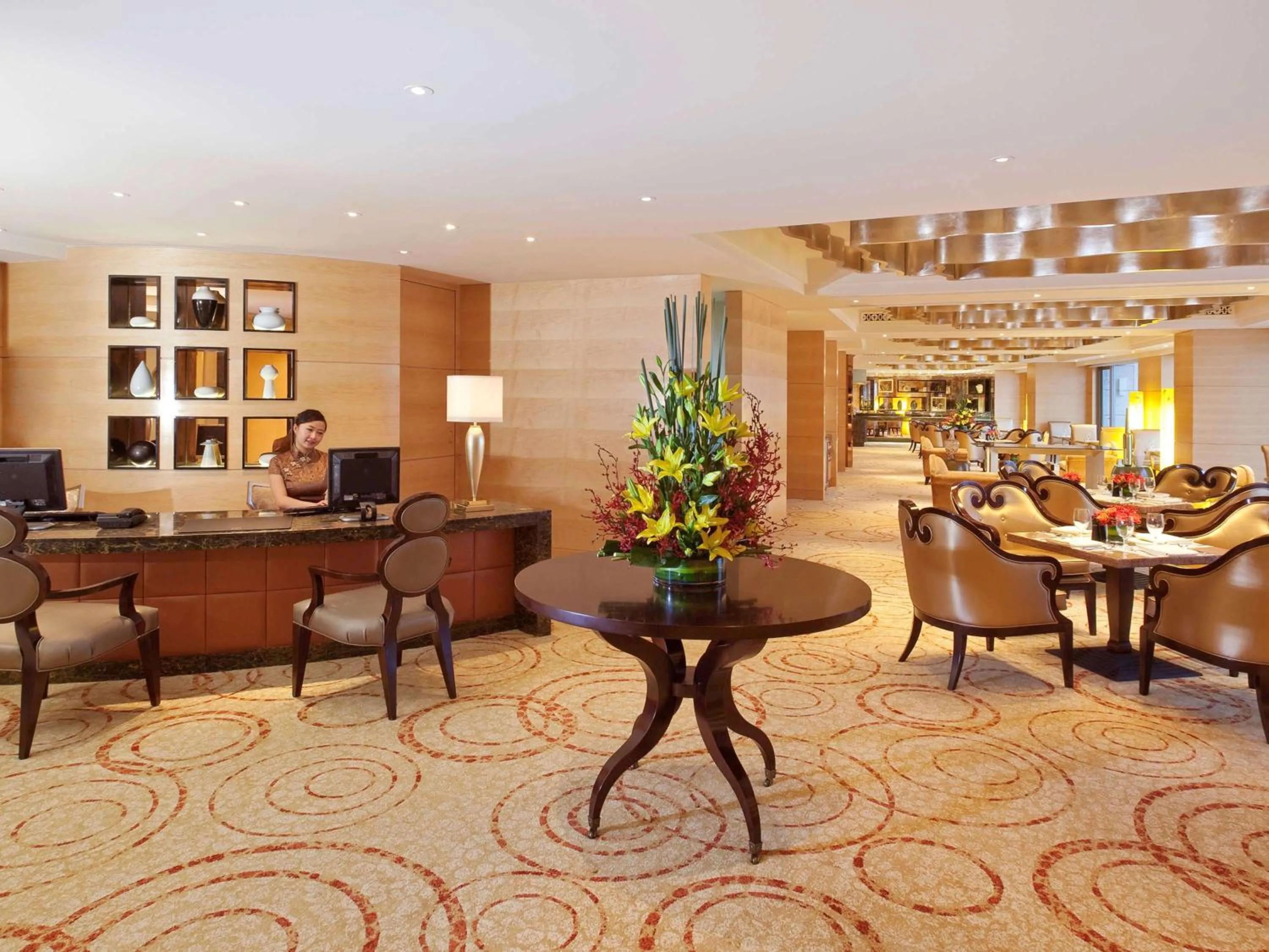 Lounge or bar in Fairmont Yangcheng Lake