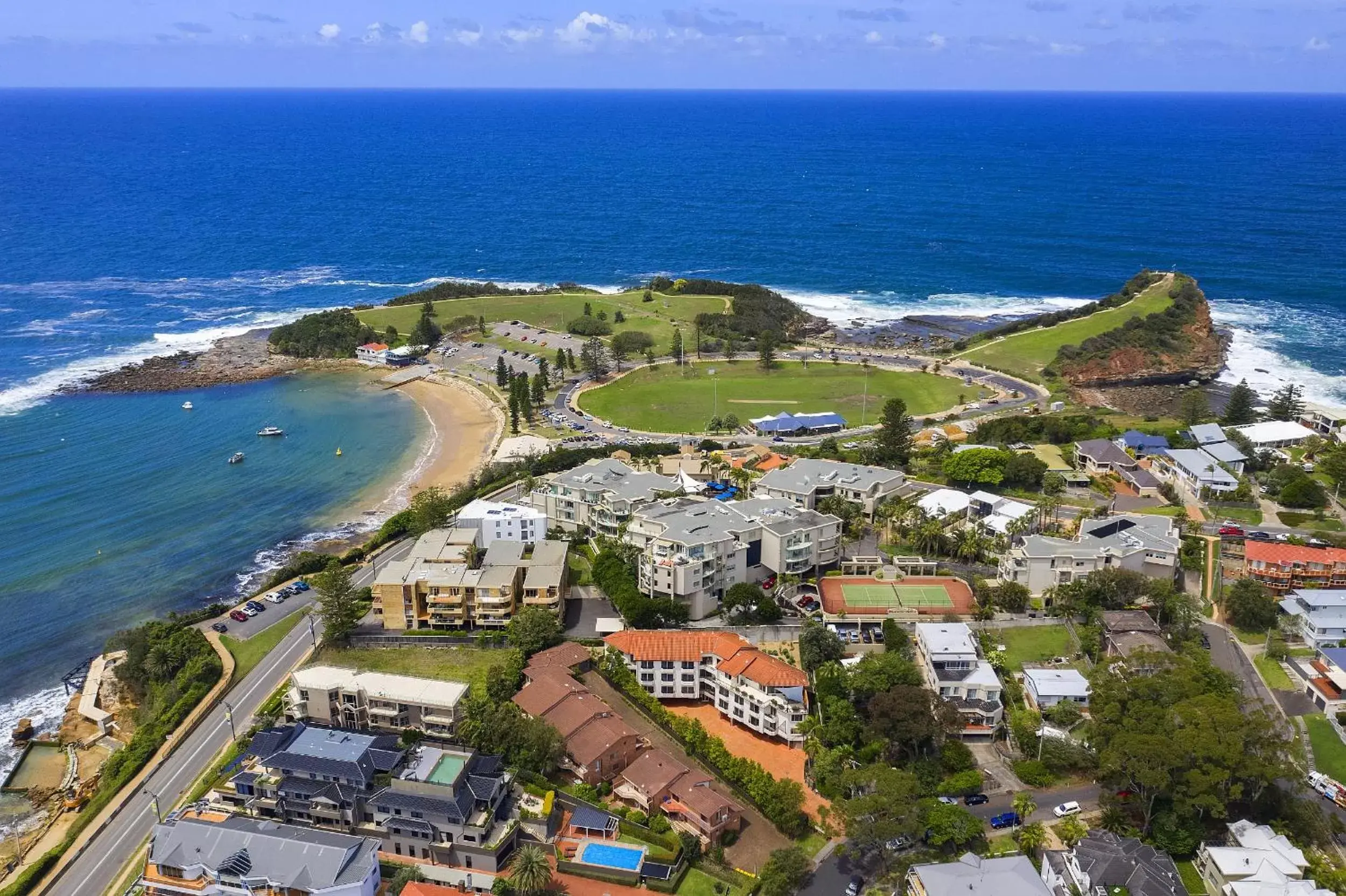 Bird's-eye View in Terrigal Sails Serviced Apartments