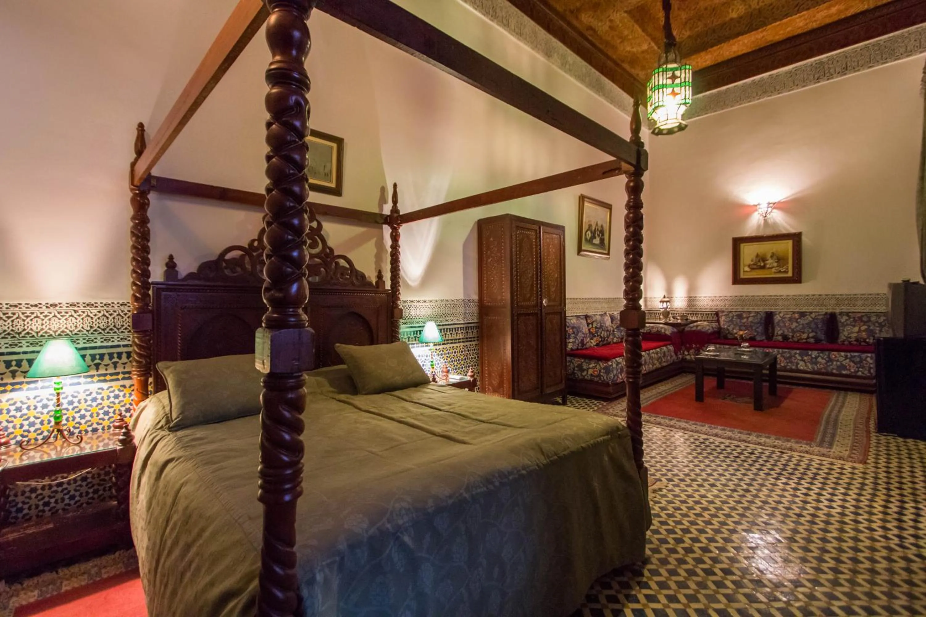 Day, Bed in Riad - Dar Al Andalous