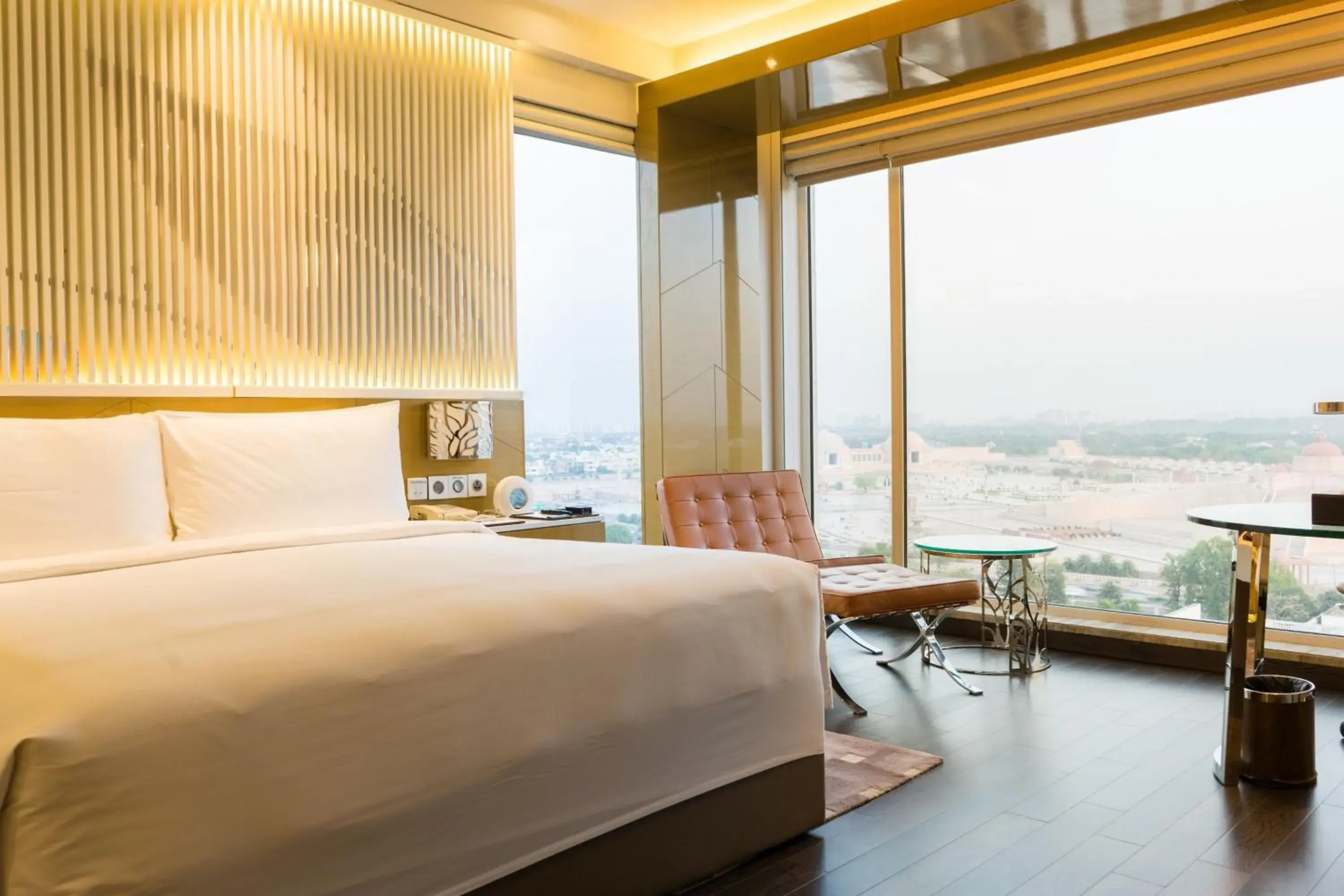 Bedroom in Renaissance Lucknow Hotel