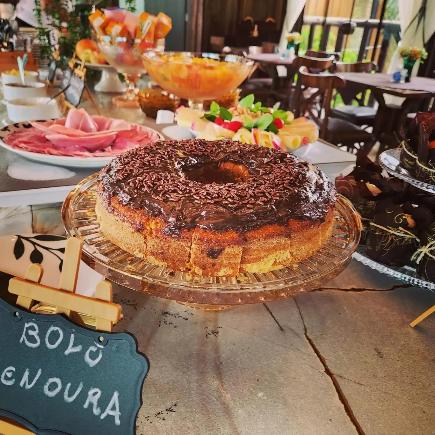 Breakfast in Pousada Recanto do Aconchego