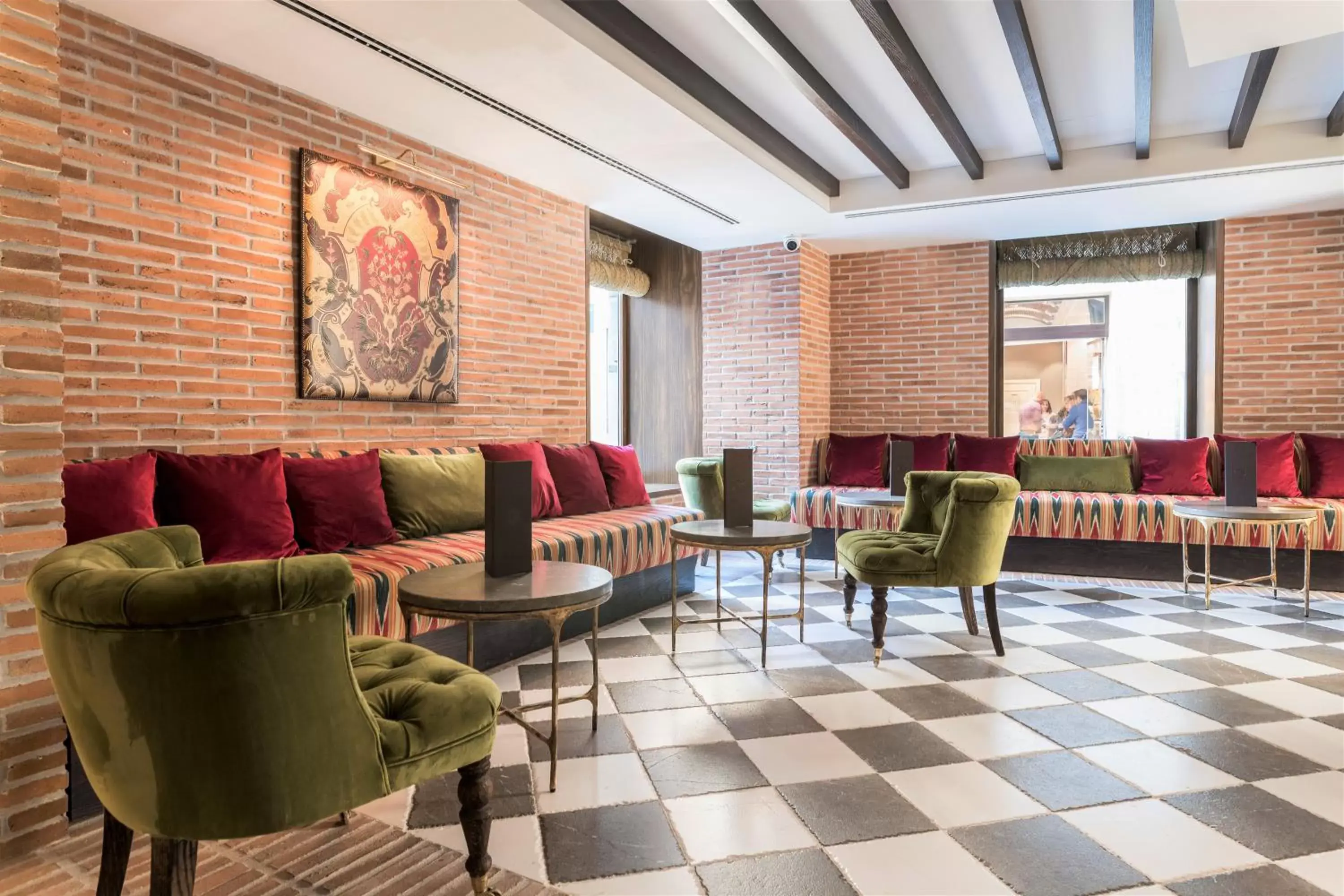 Lobby or reception, Seating Area in Palacio Solecio, a Small Luxury Hotel of the World