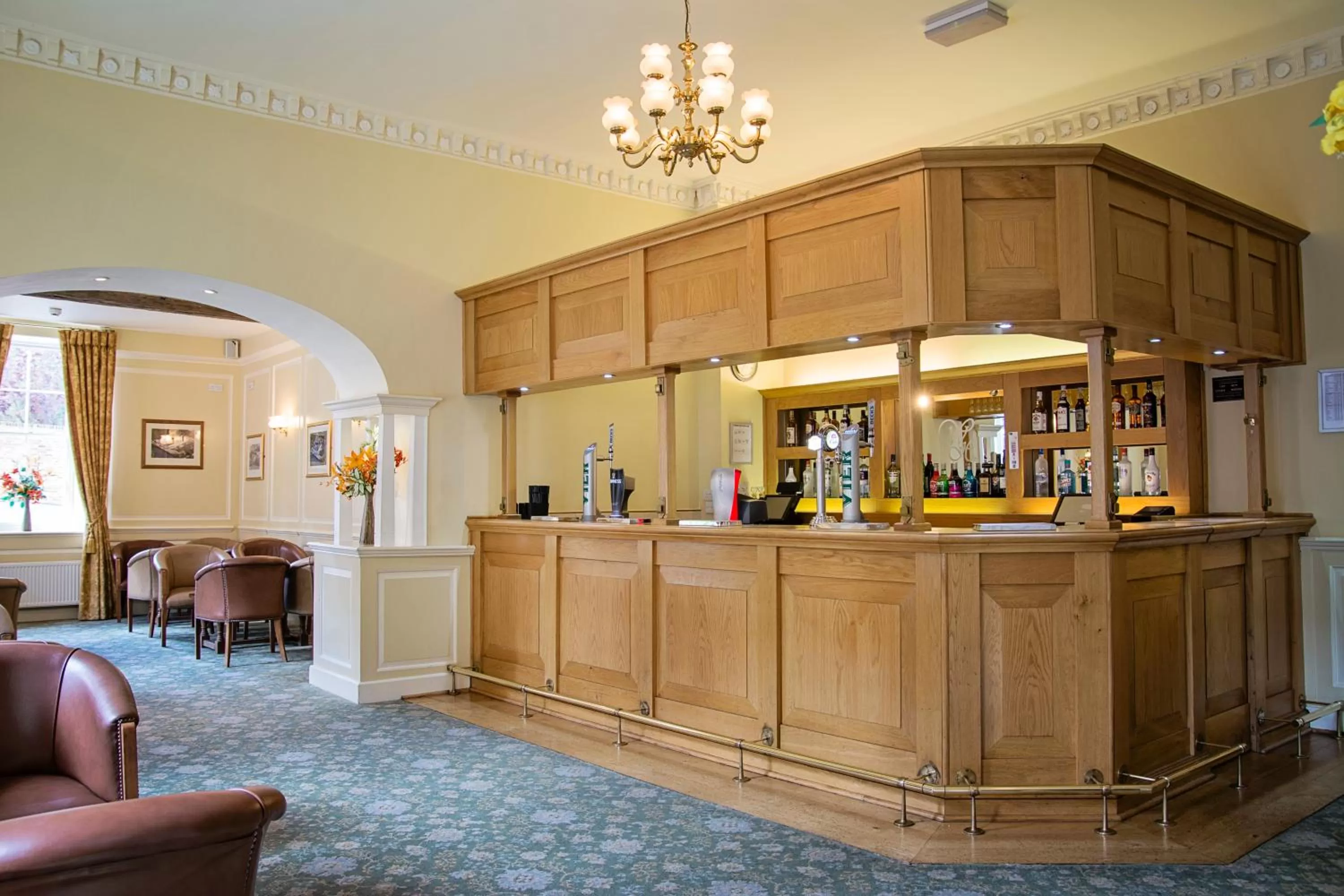 Lounge or bar in Waveney House Hotel