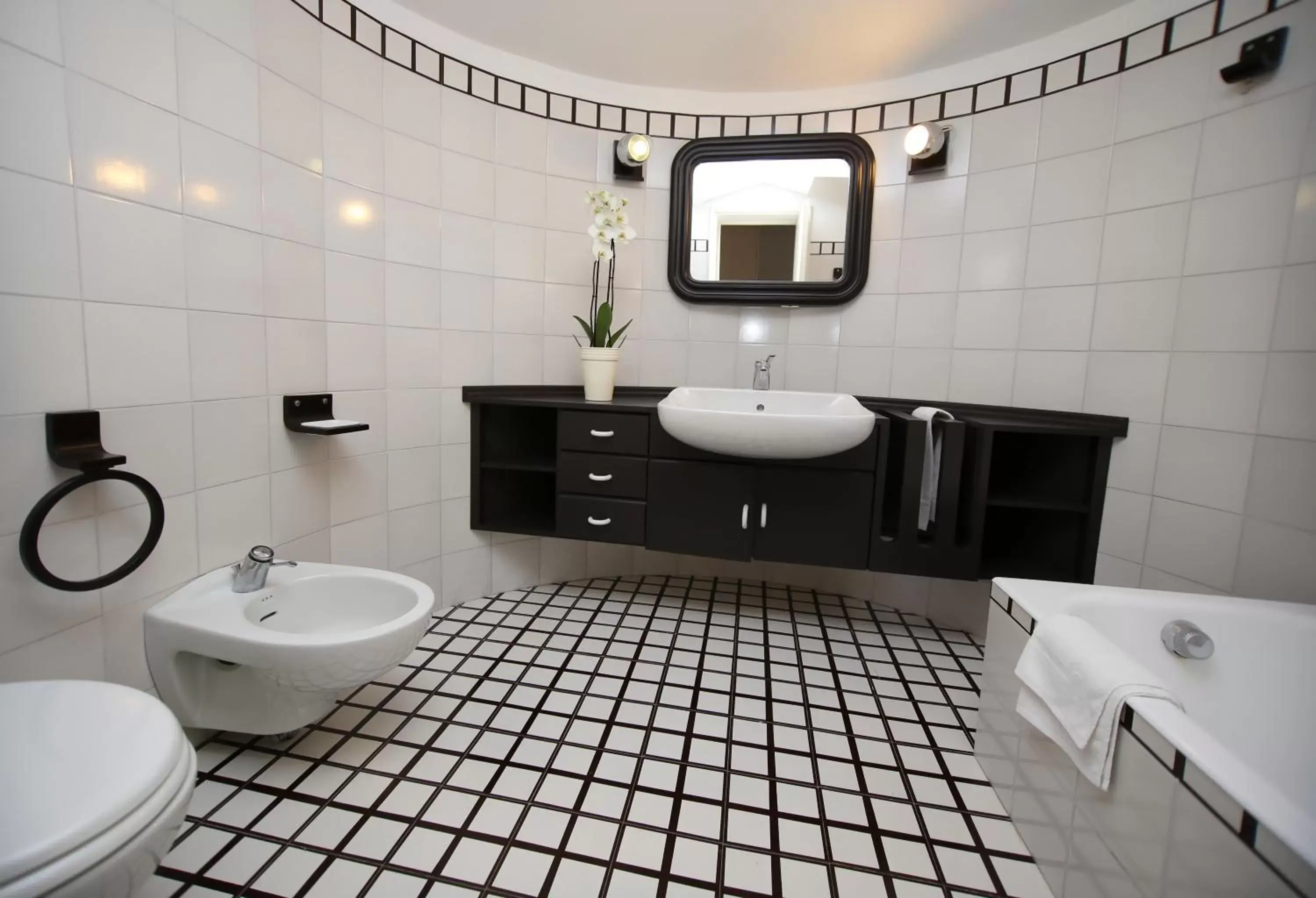Bathroom in Ai Giardini di San Vitale
