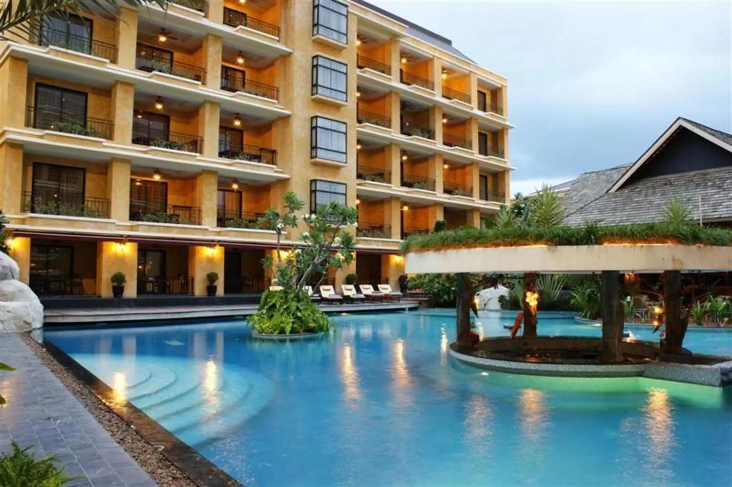 Swimming Pool in LK Mantra Pura Resort