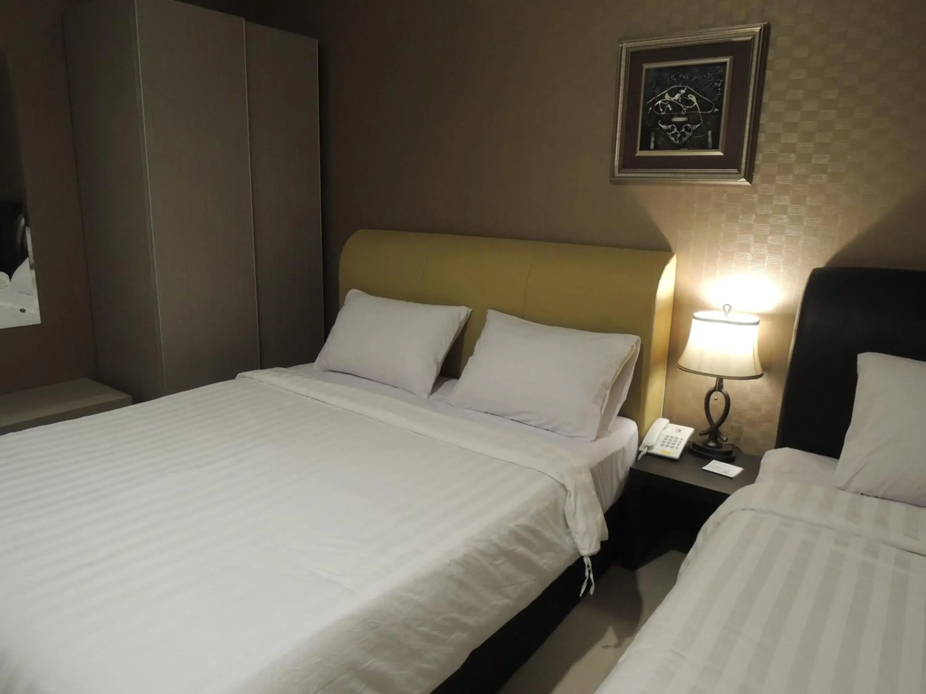 Bed in Hotel 55