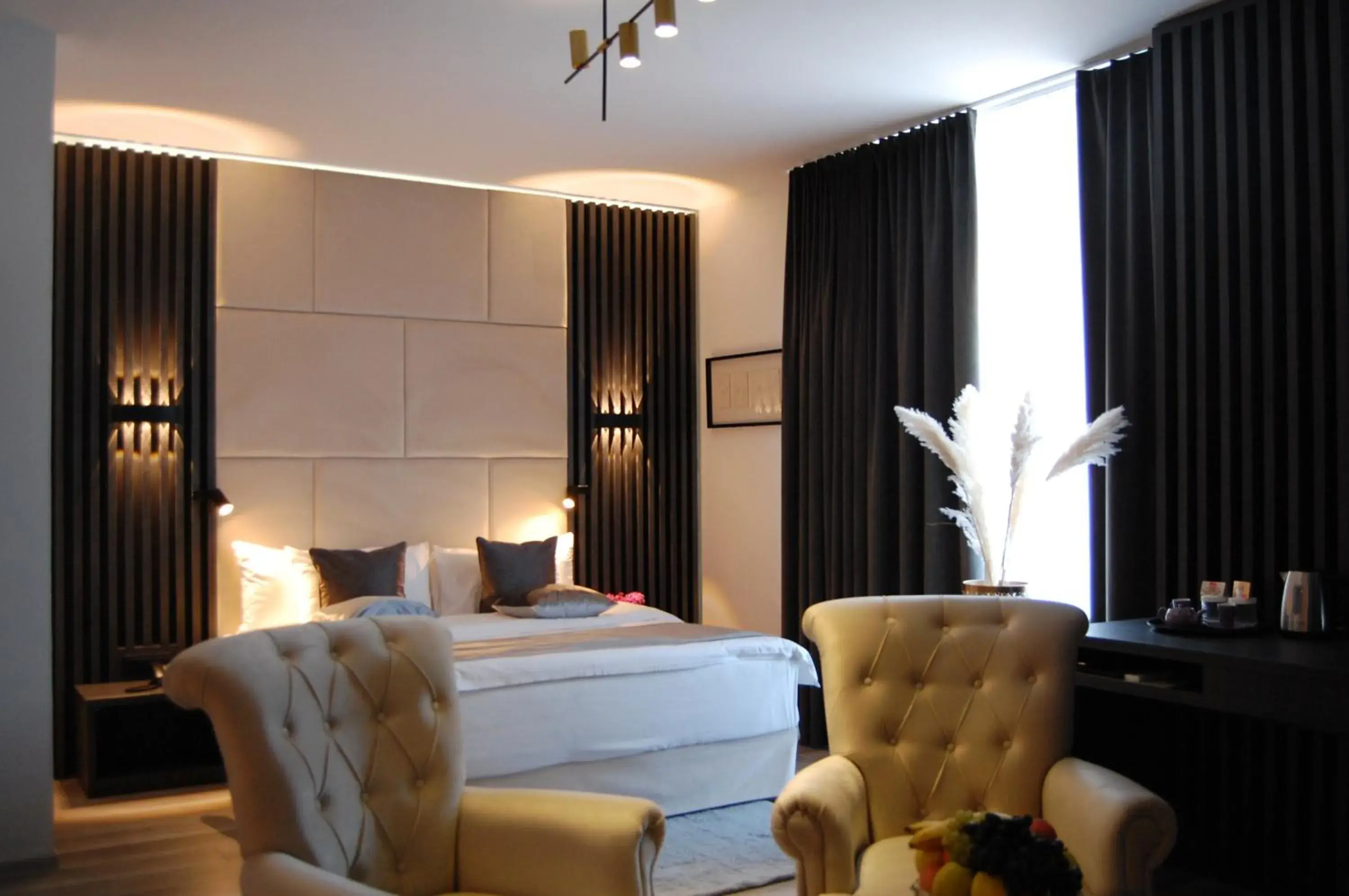 Seating area, Bed in Unique Boutique Seating area, Bed in Unique Boutique