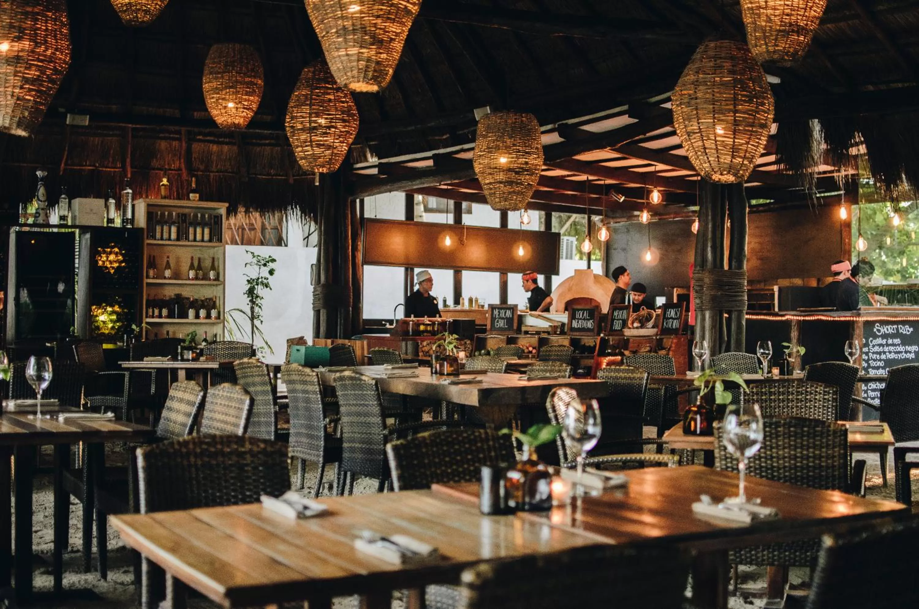 Restaurant/places to eat in The Beach Tulum Hotel