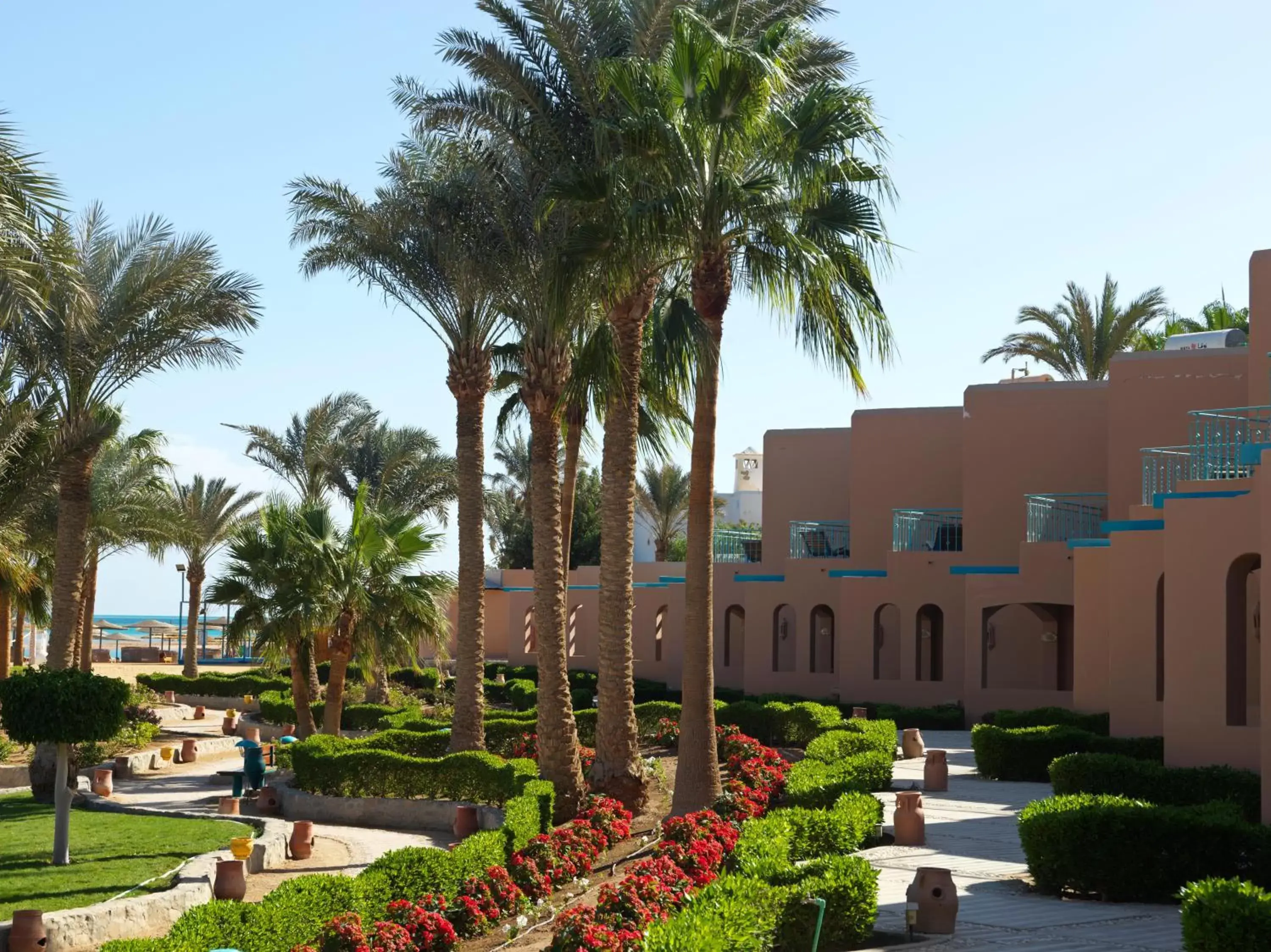 Garden, Property Building in Club Paradisio El Gouna Red Sea