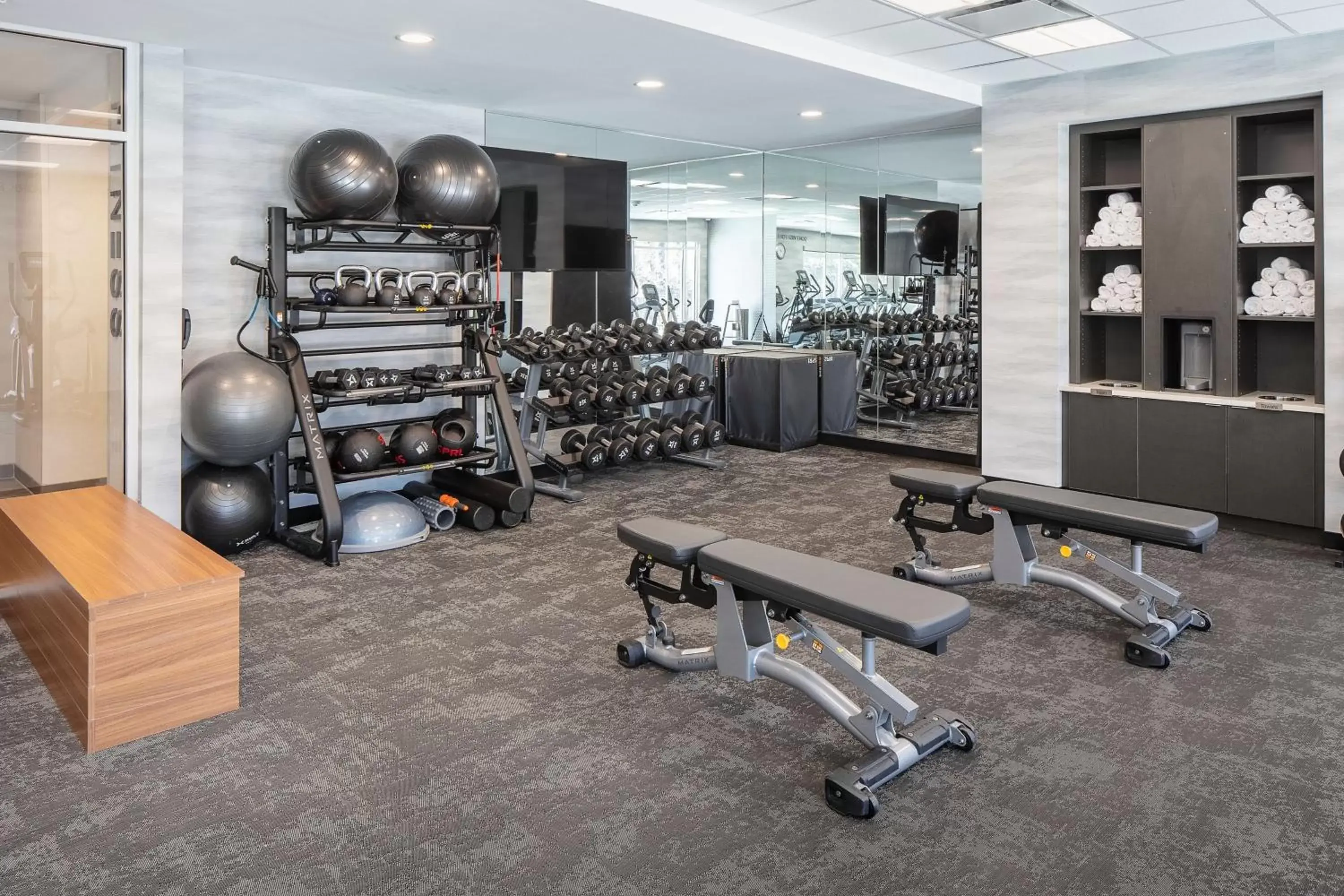 Fitness centre/facilities, Fitness Center/Facilities in Fairfield Inn & Suites Seneca Clemson Univ Area