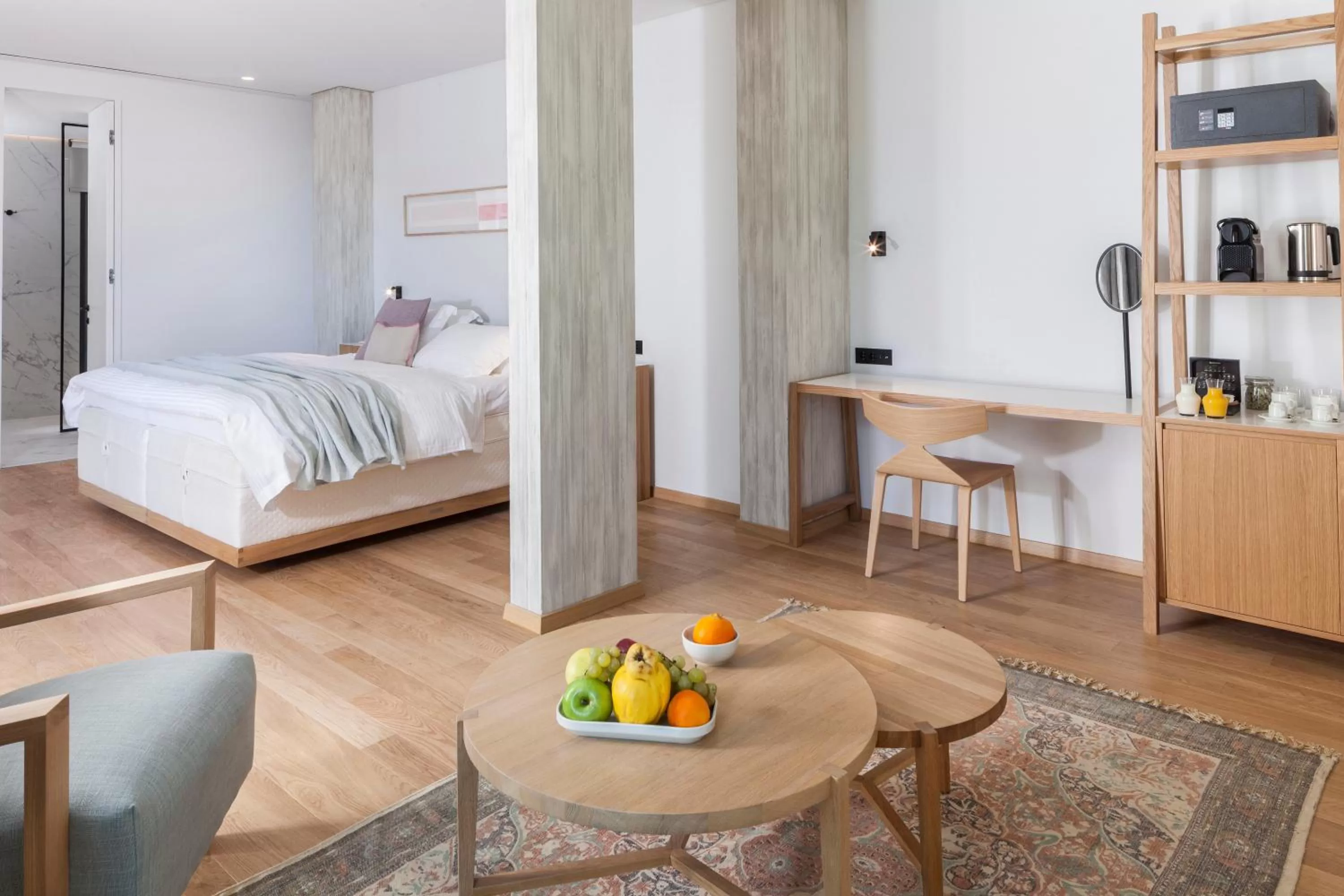 Bathroom, Bed in Coco-Mat Hotel Athens