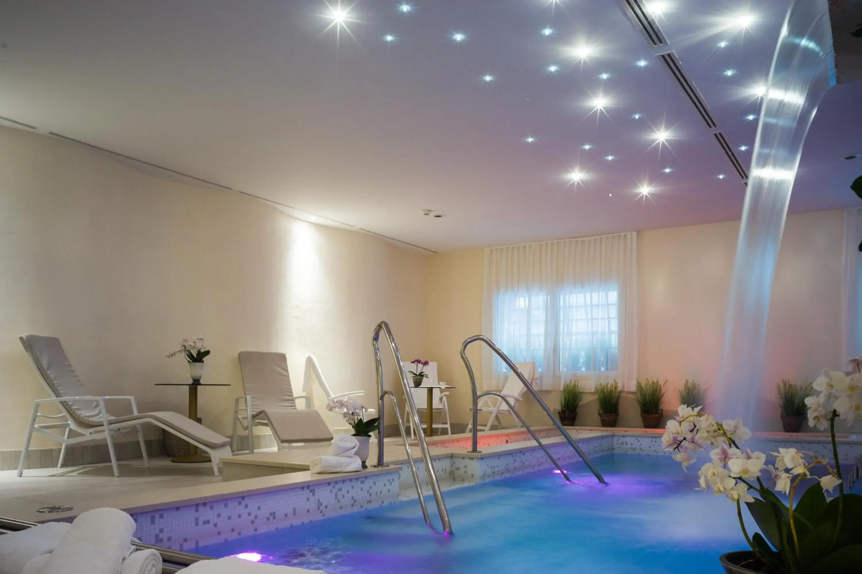 Hot Tub, Swimming Pool in Turin Palace Hotel