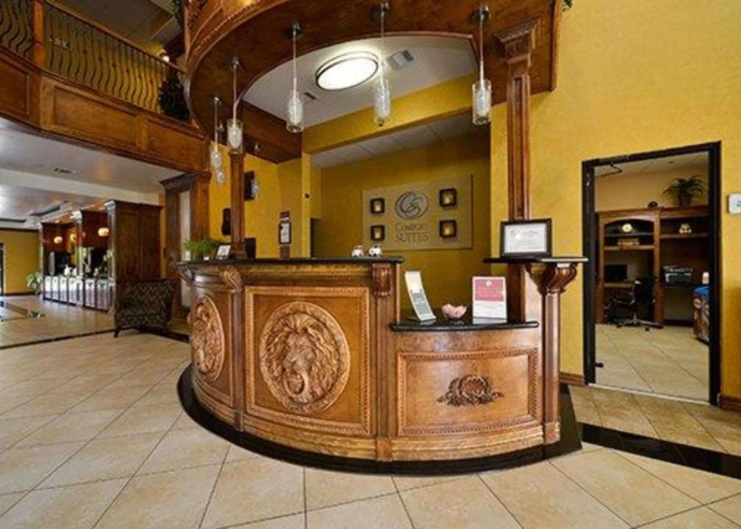 Lobby or reception in Comfort Suites