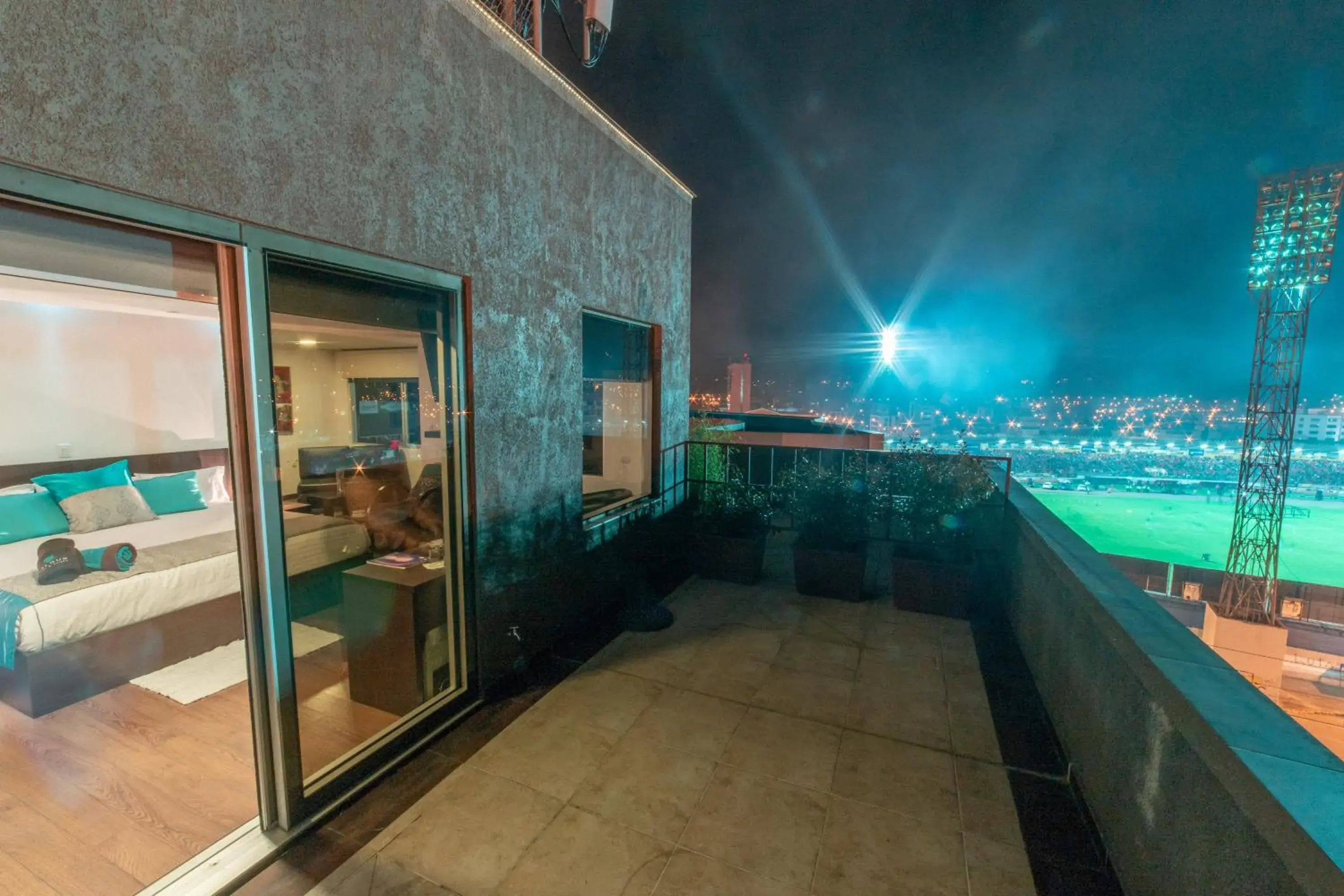 Balcony/Terrace in Hotel Valgus