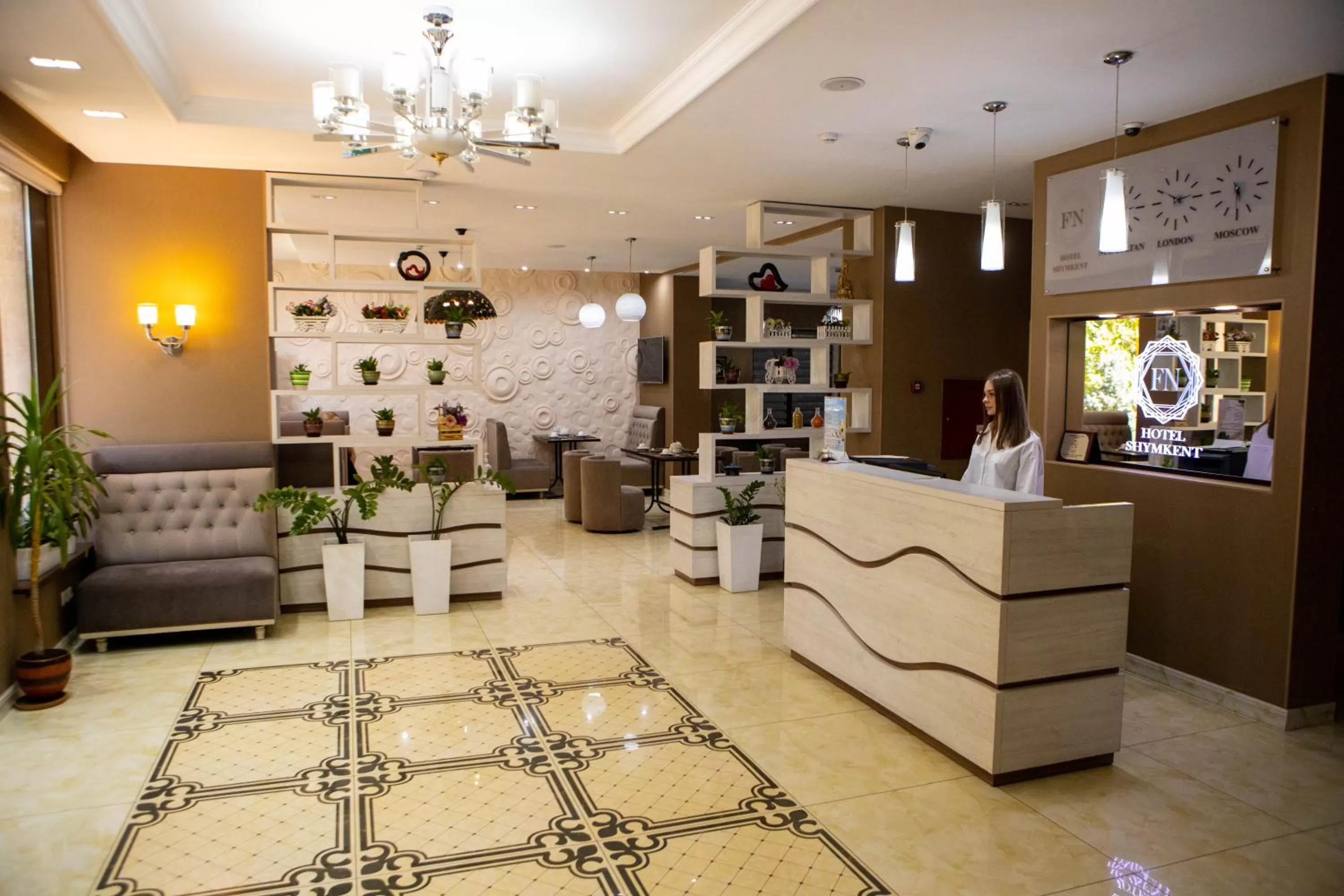 Lobby or reception, Lobby/Reception in Hotel FN Shymkent