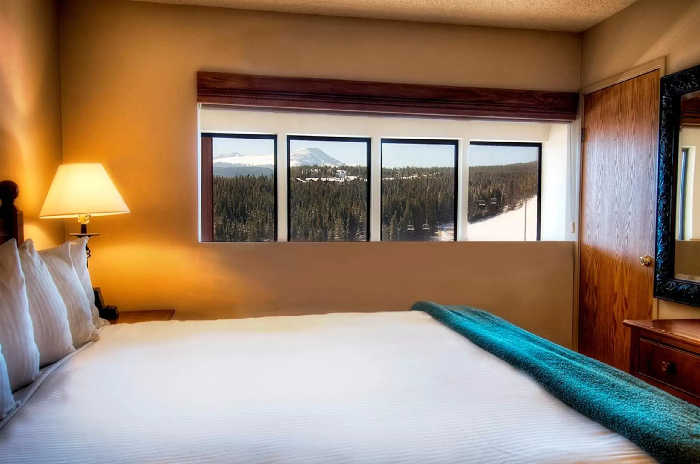 Bed in Beaver Run Resort