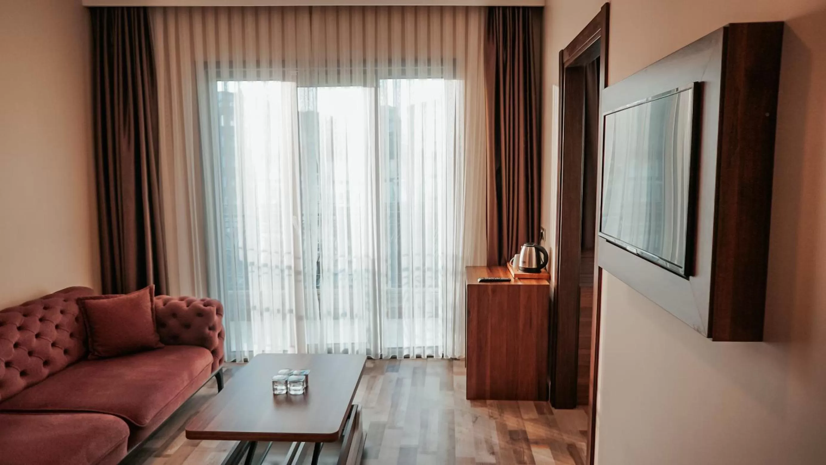 TV and multimedia in The Grand Mira Business Hotel