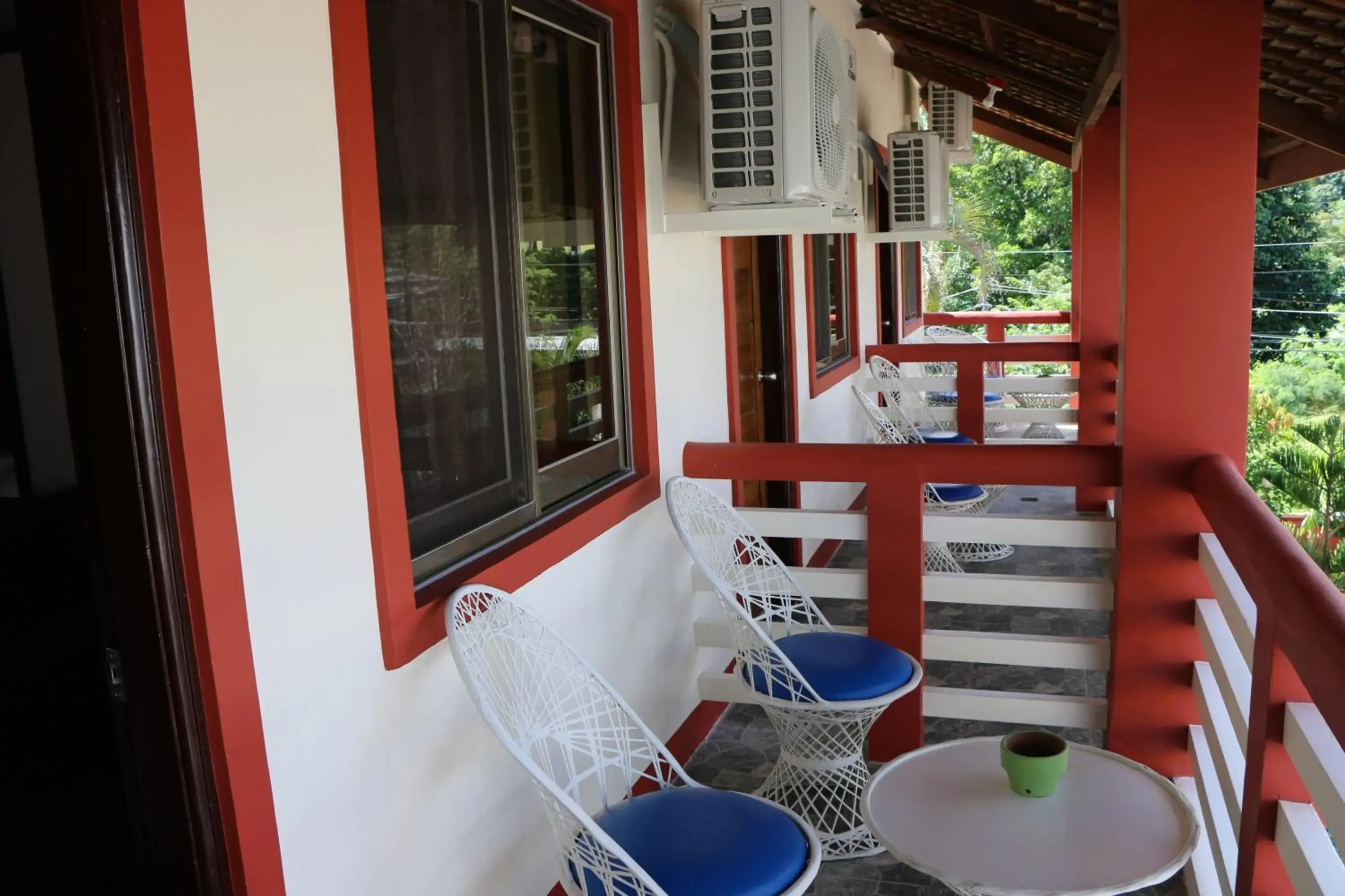 Balcony/Terrace in Badladz Beach and Dive Resort