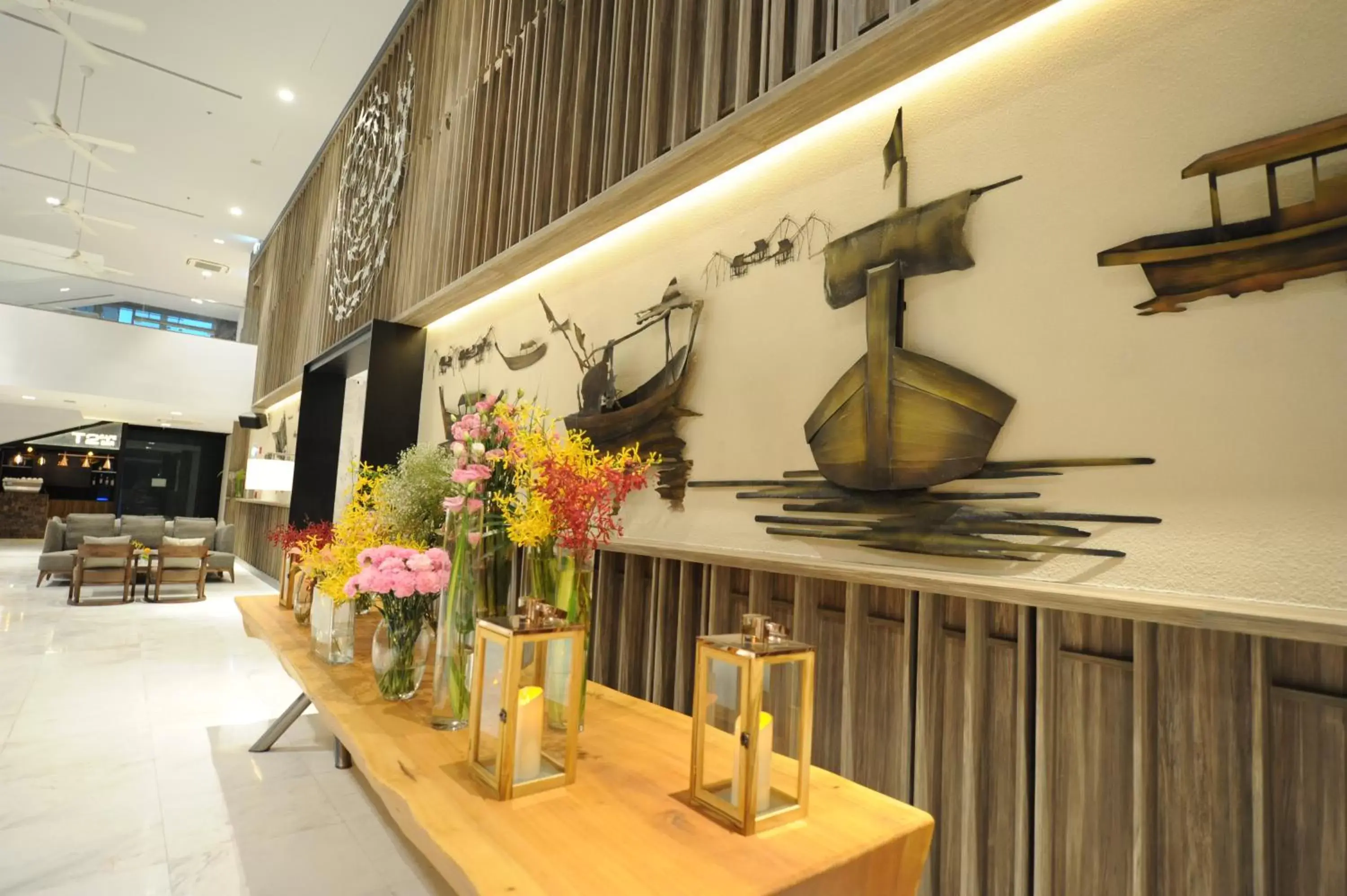 Lobby or reception in Oakwood Hotel & Residence Sriracha - SHA Extra Plus