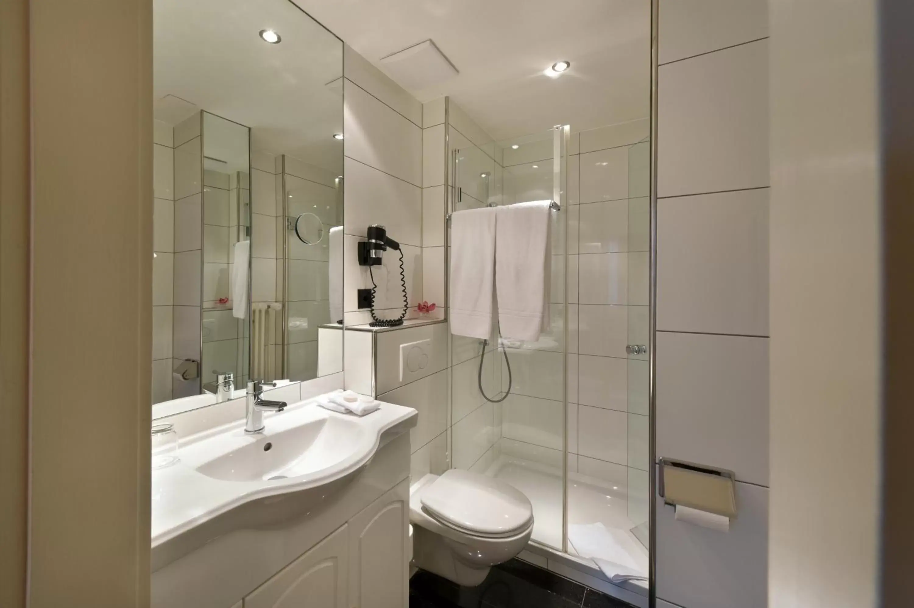 Shower, Bathroom in Apart Hotel Amadeo