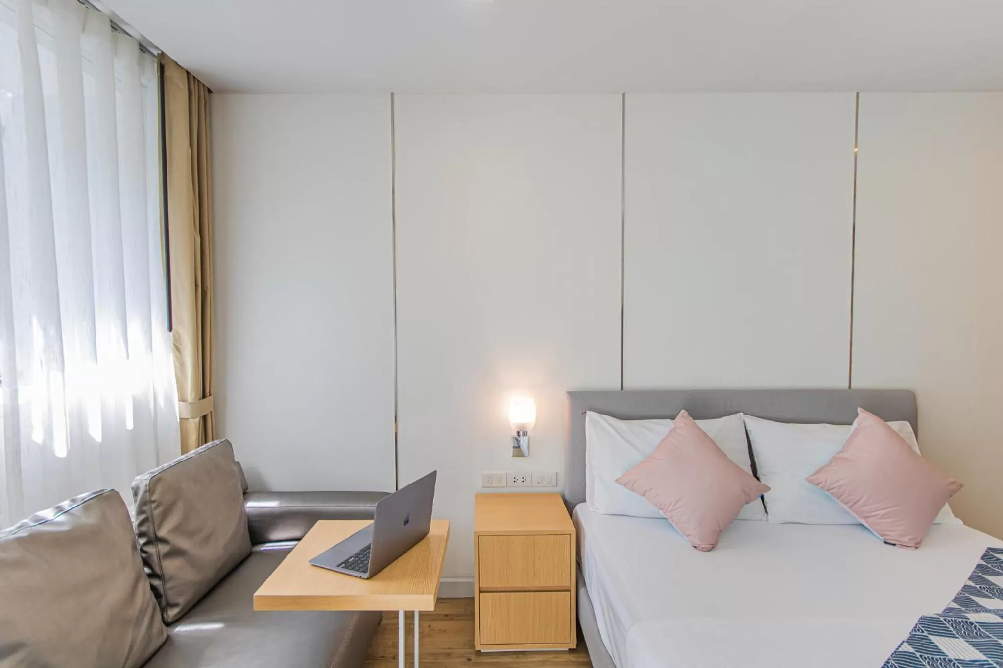 Bed in United Residence Ekamai Bangkok