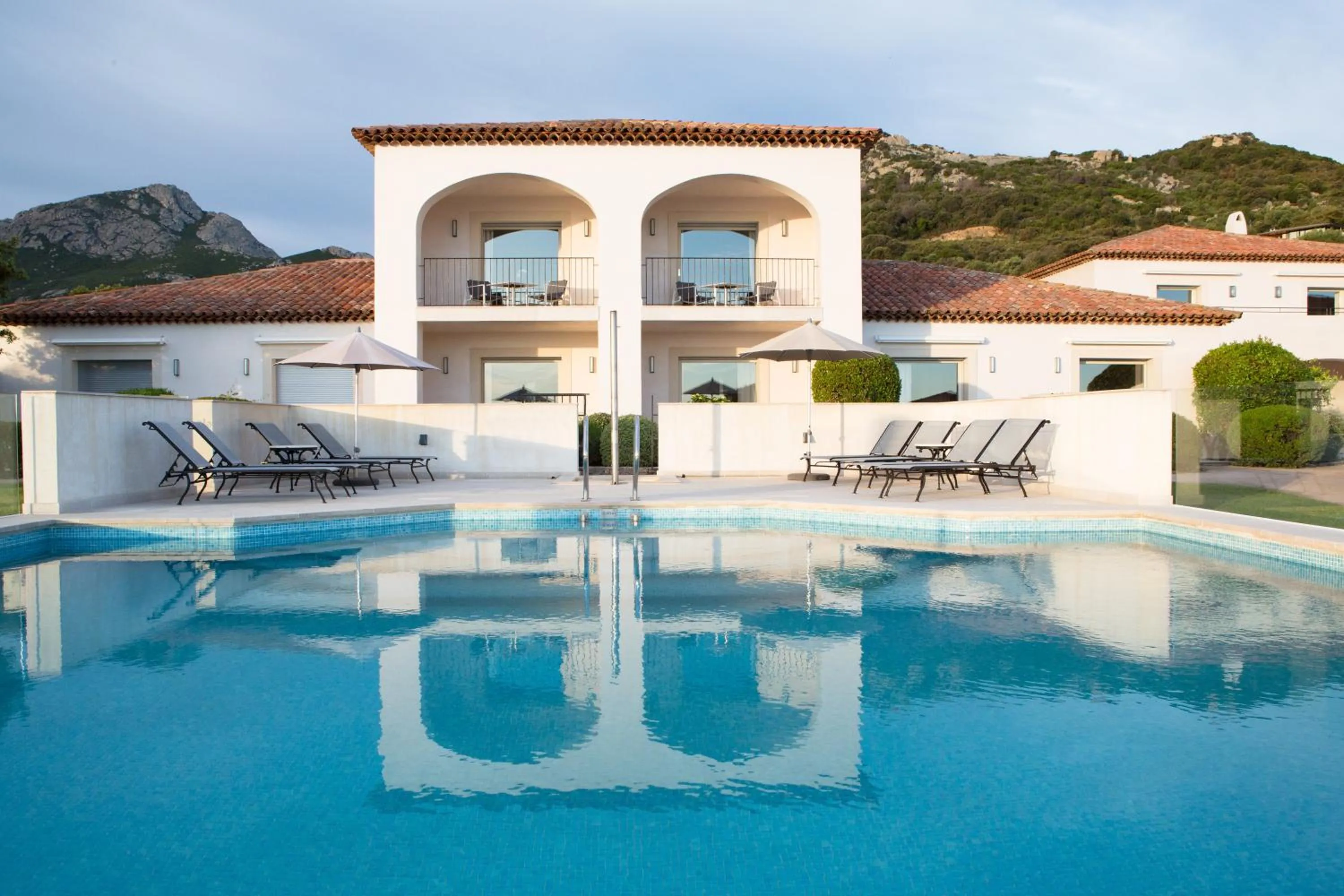 Swimming pool in La Villa Calvi