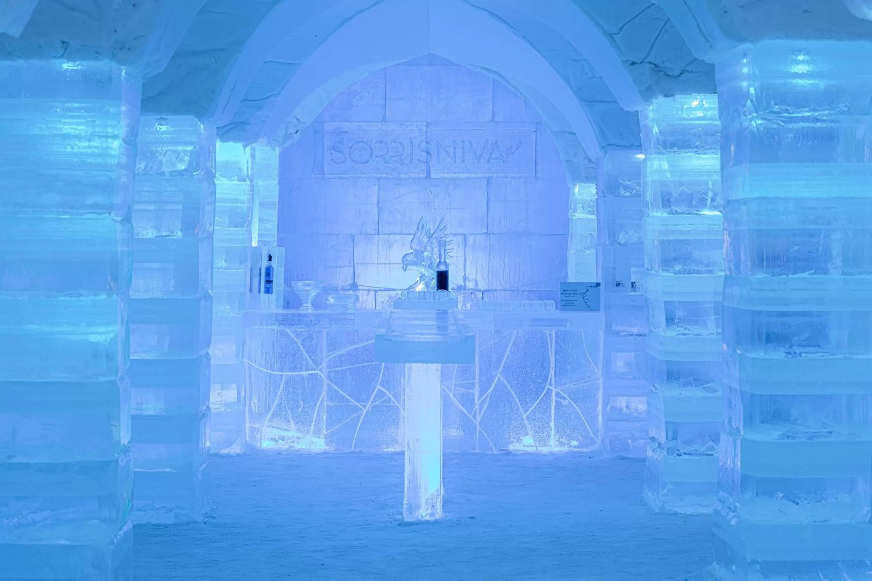 Lounge or bar in Sorrisniva Igloo Hotel