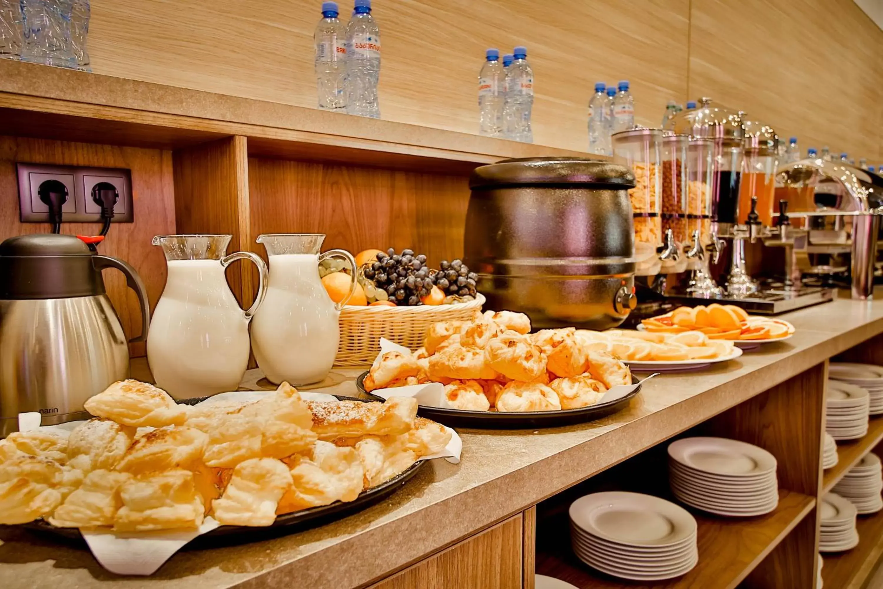 Buffet breakfast in Ameri Plaza Tbilisi