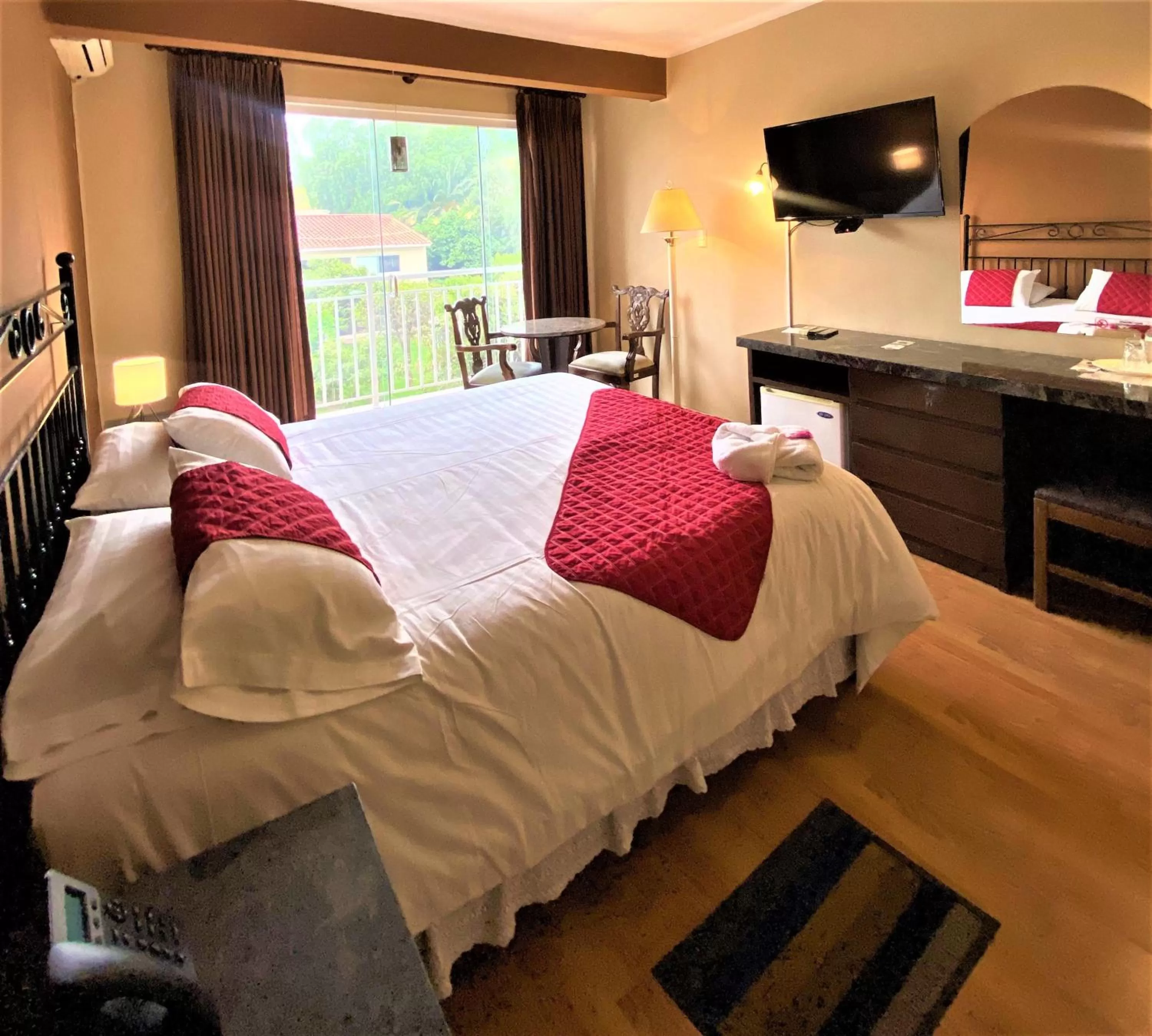 Bed in Hotel Los Ceibos